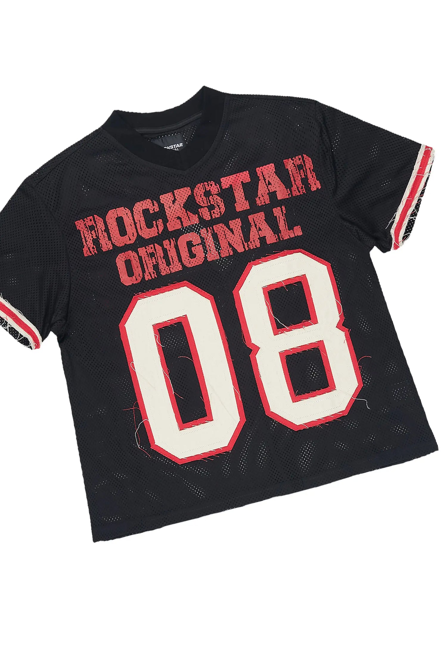 Boys Deston Black/Multi T-Shirt/Short Set
