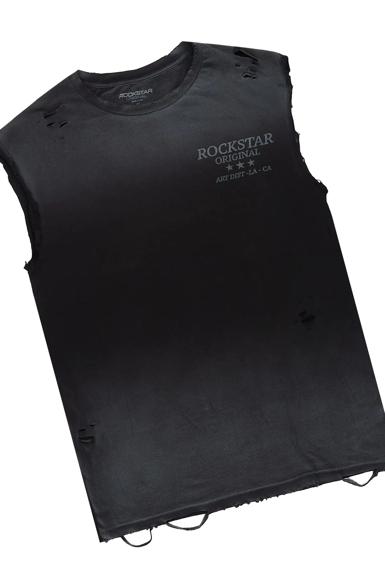 Kembi Black/ Dark Grey Oversized Graphic T-Shirt & Harlem Jean Short