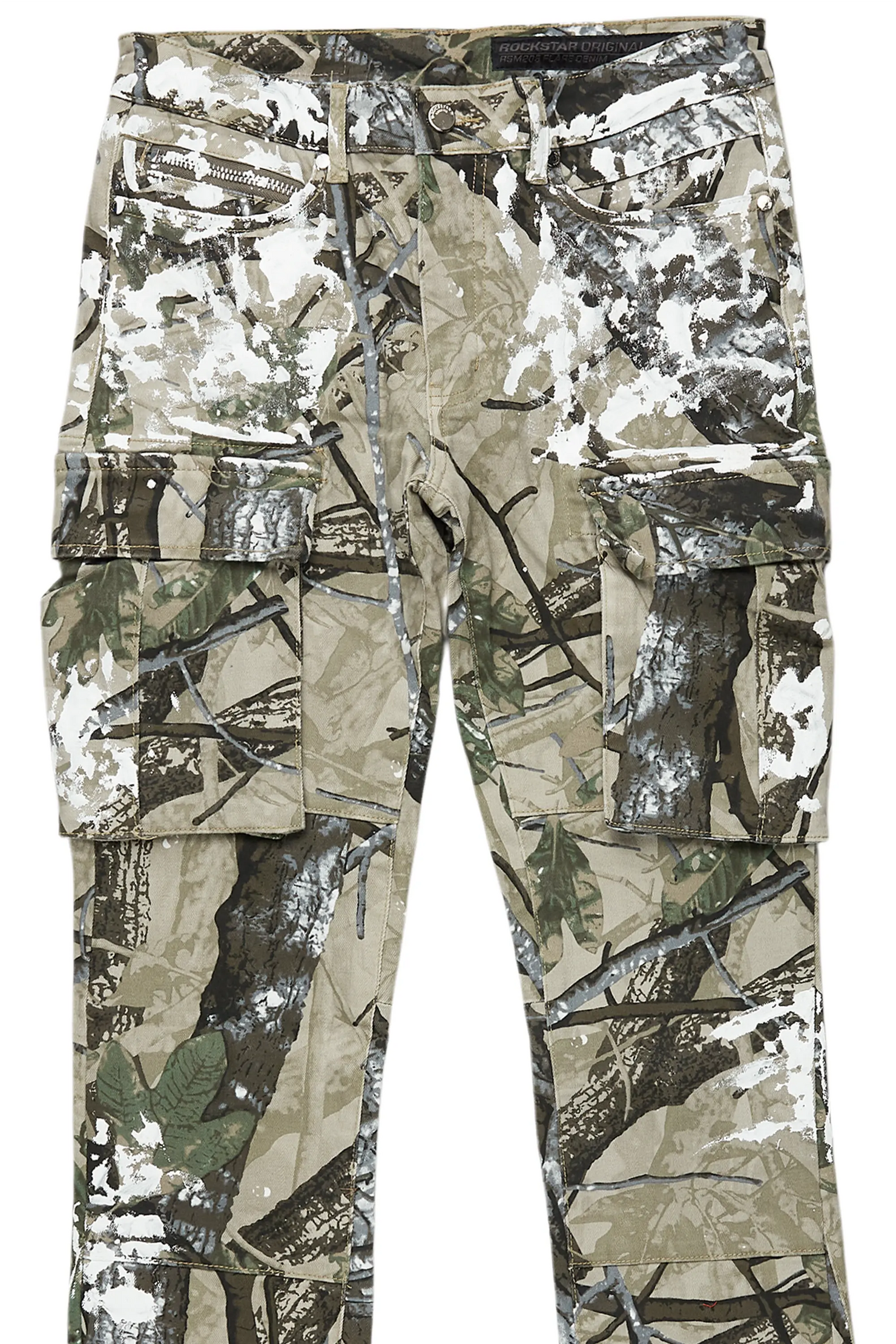 Darth Tree Camo Painter Stacked Flare Jean