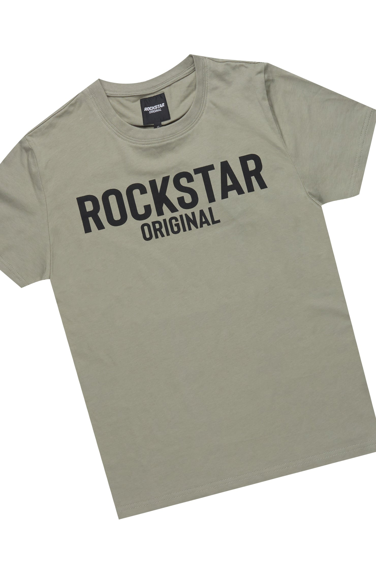 Boys Sana Army Green Short Set