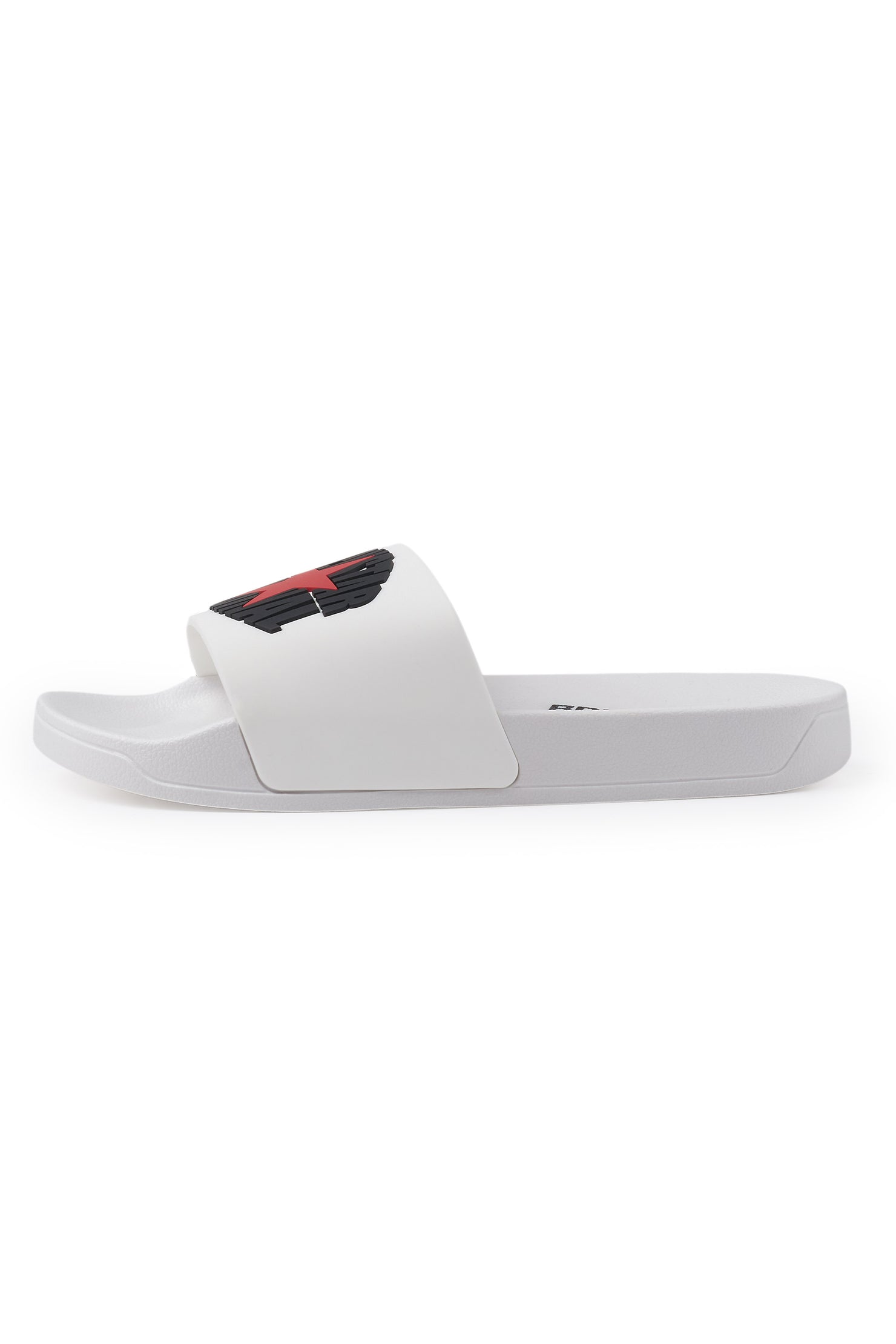 Toya White Slides