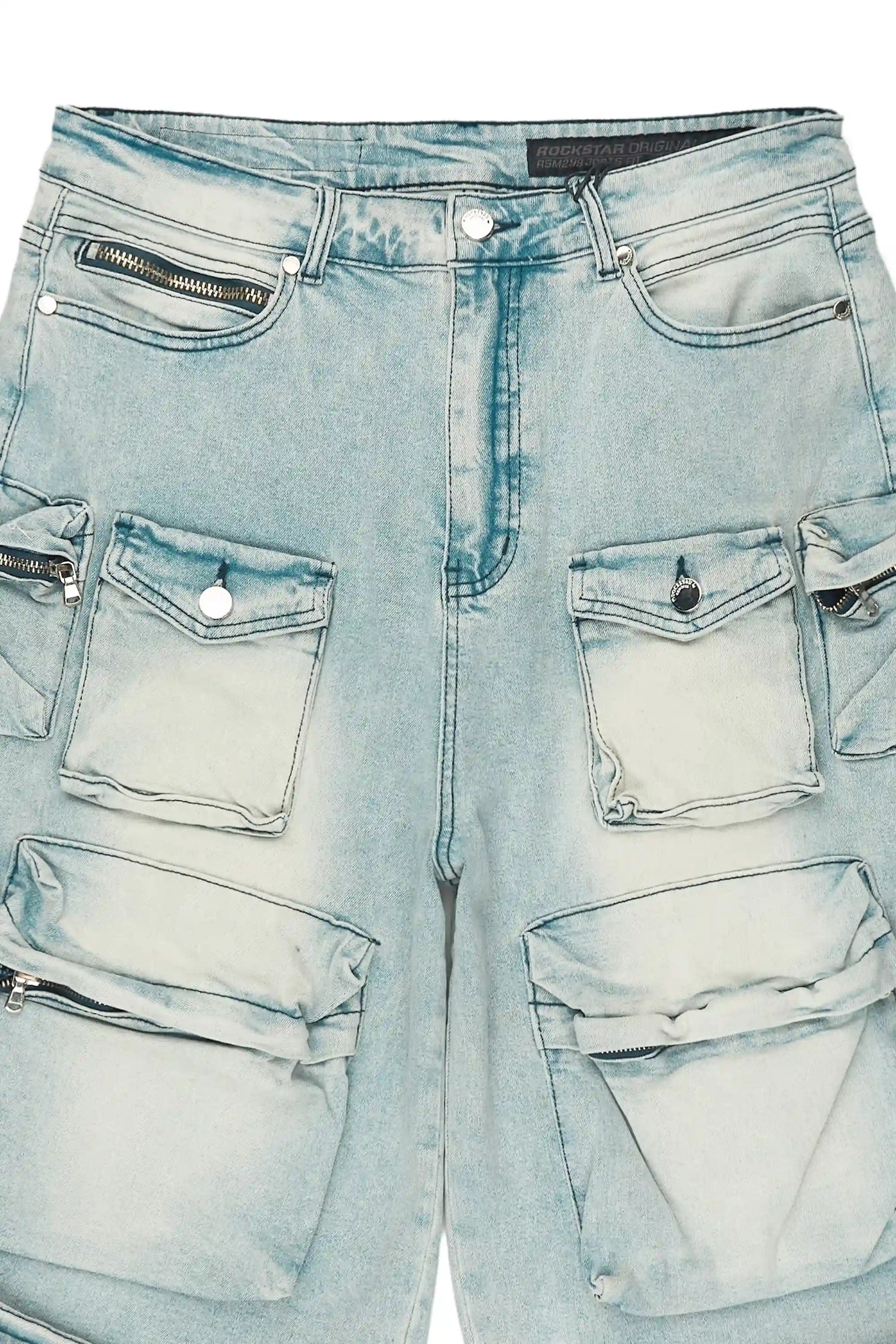 Mahesh Blue Denim Short