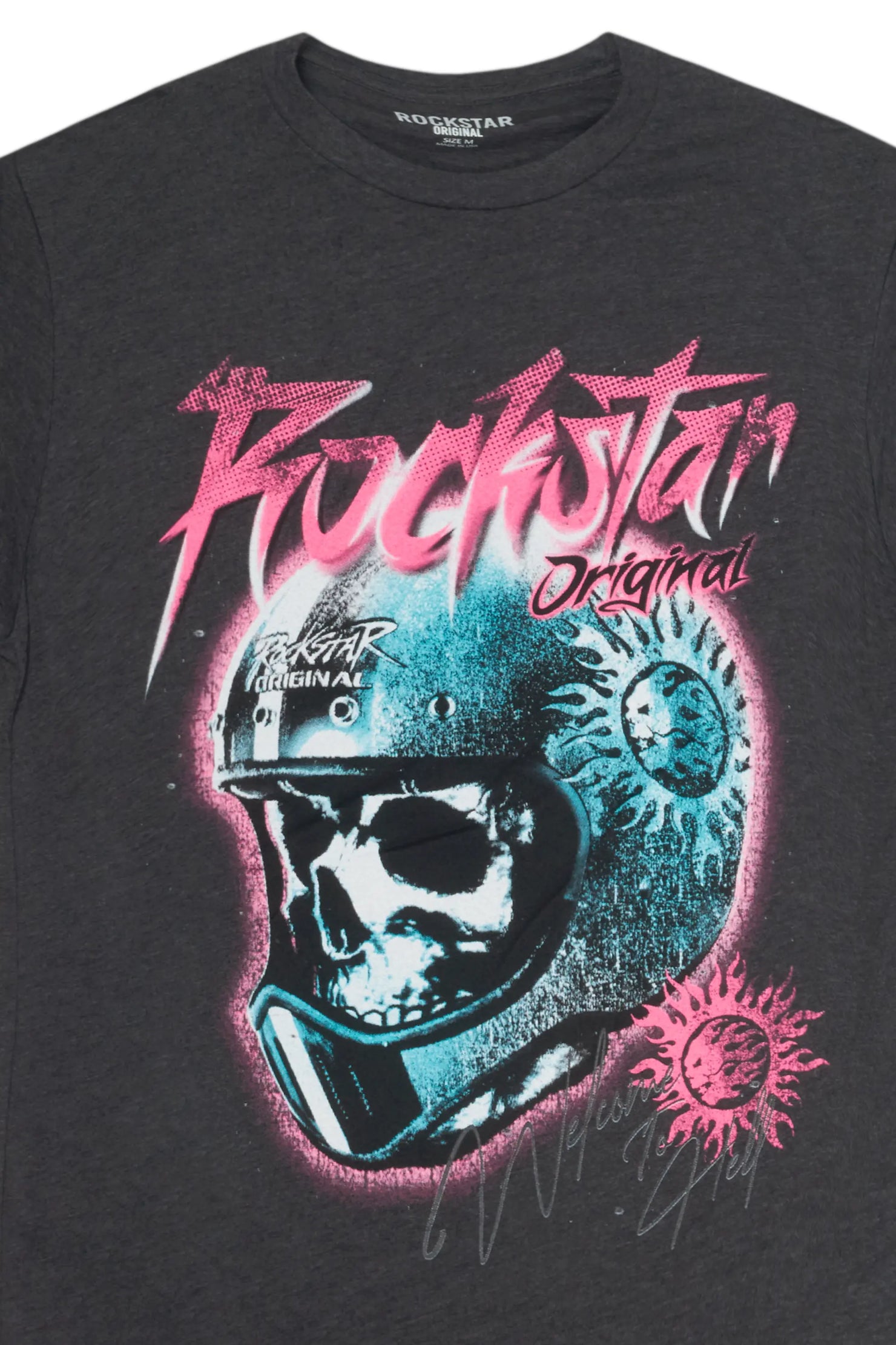 Quincey Charcoal Oversized T-Shirt