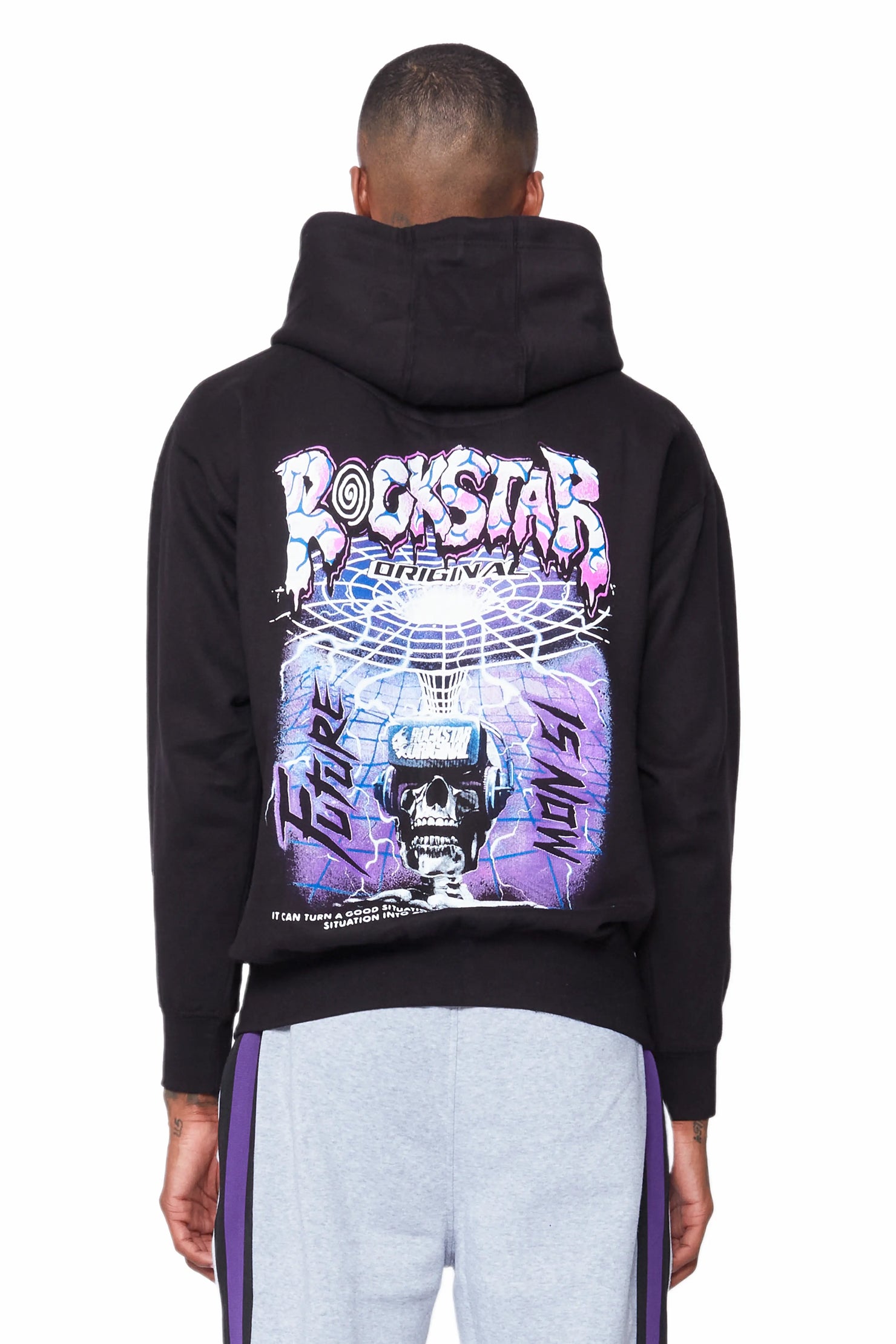 Gorka Black/Grey Hoodie Track Set