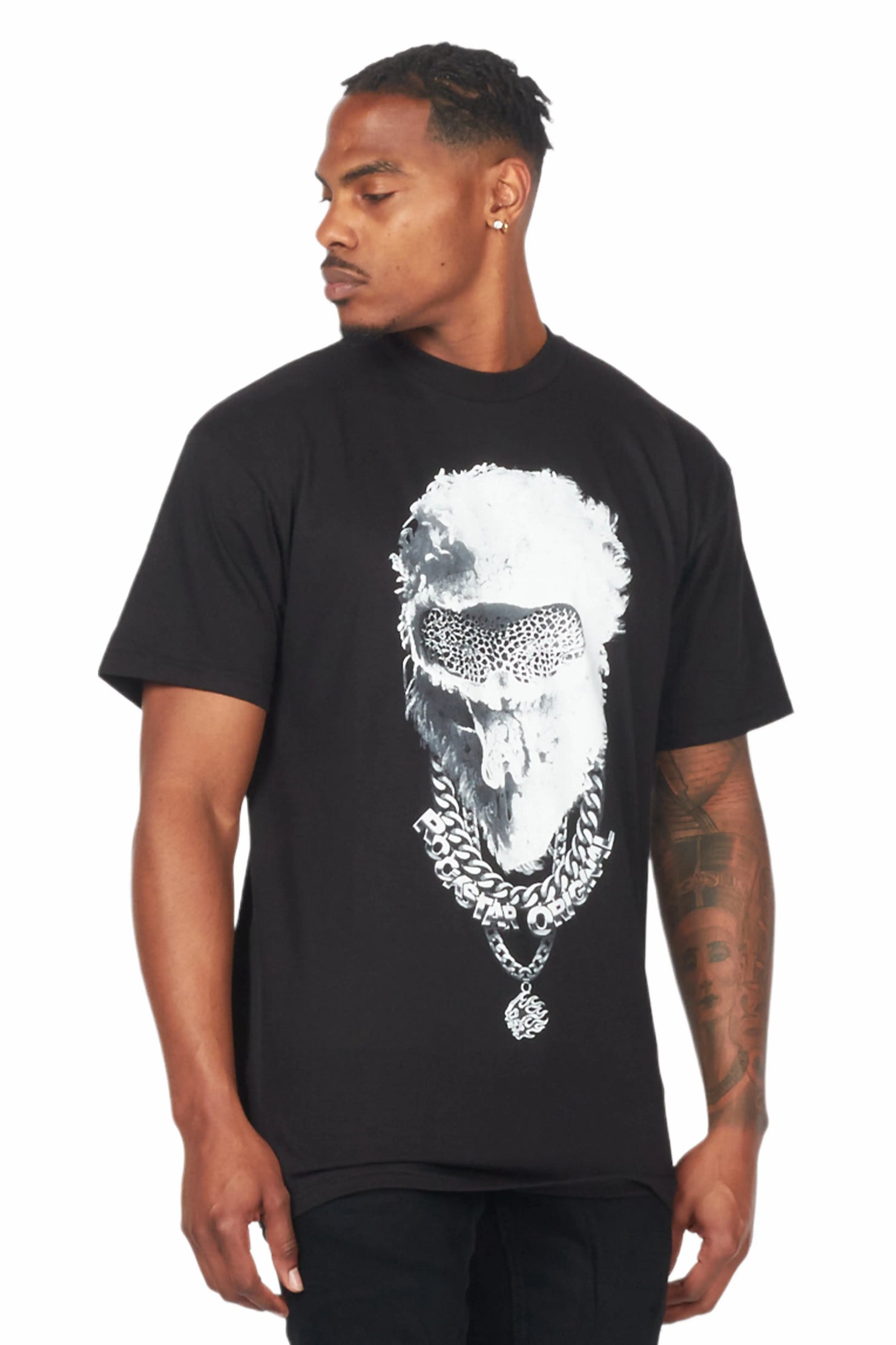 Ponce Black/White Graphic T-Shirt