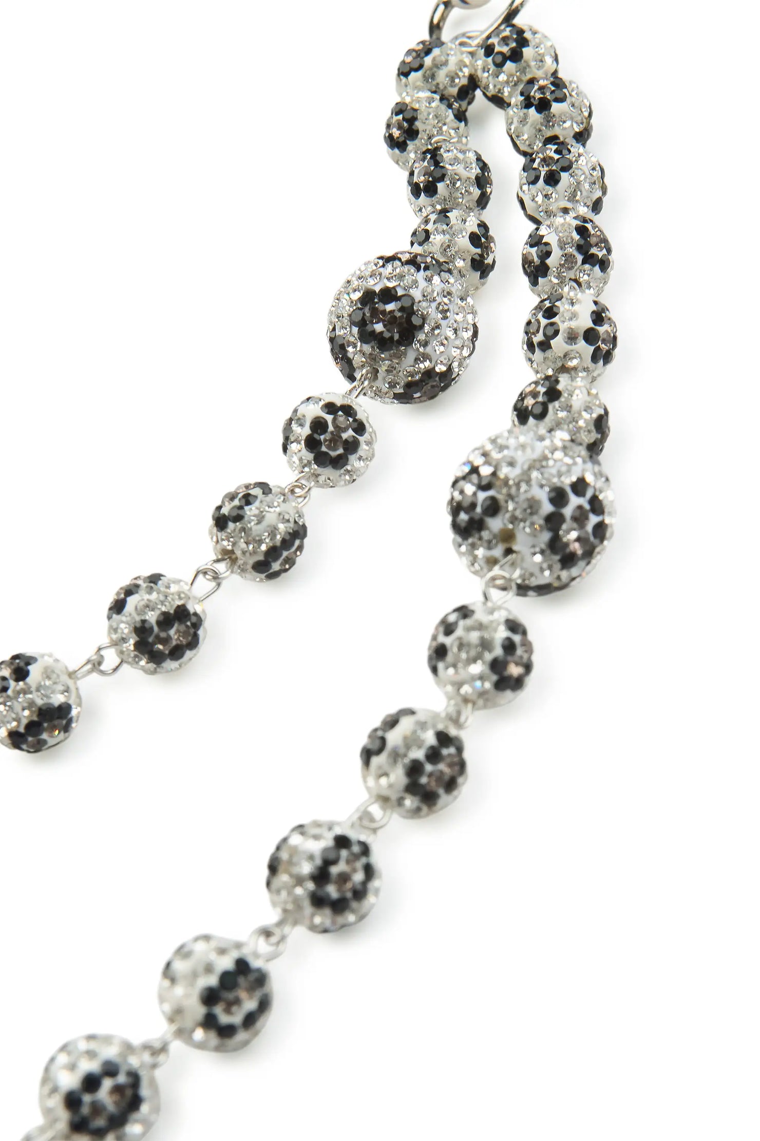 Baller White/Leopard Wallet Chain
