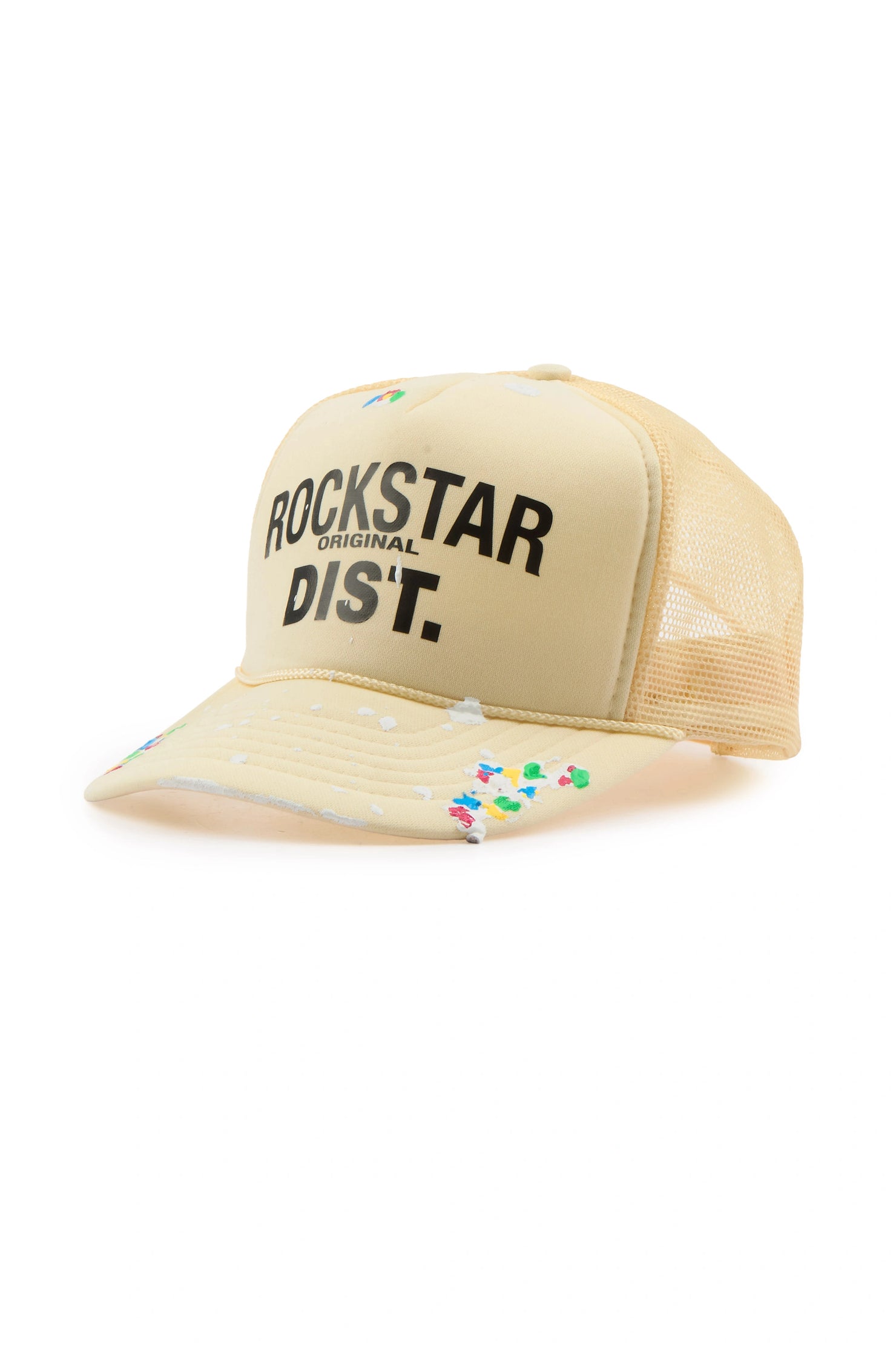 Boys Neptune Beige/Black Trucker Hat