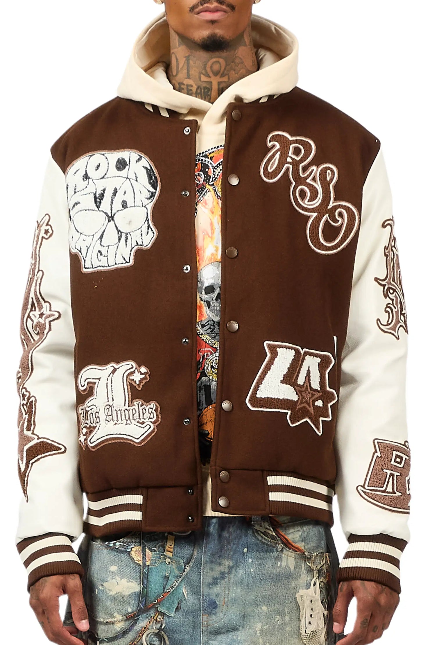 Legion Brown Varsity Jacket