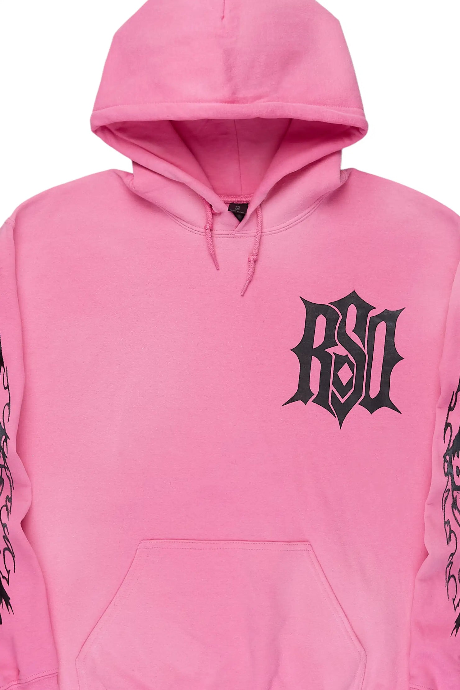Lyrex Pink/Black Graphic Hoodie