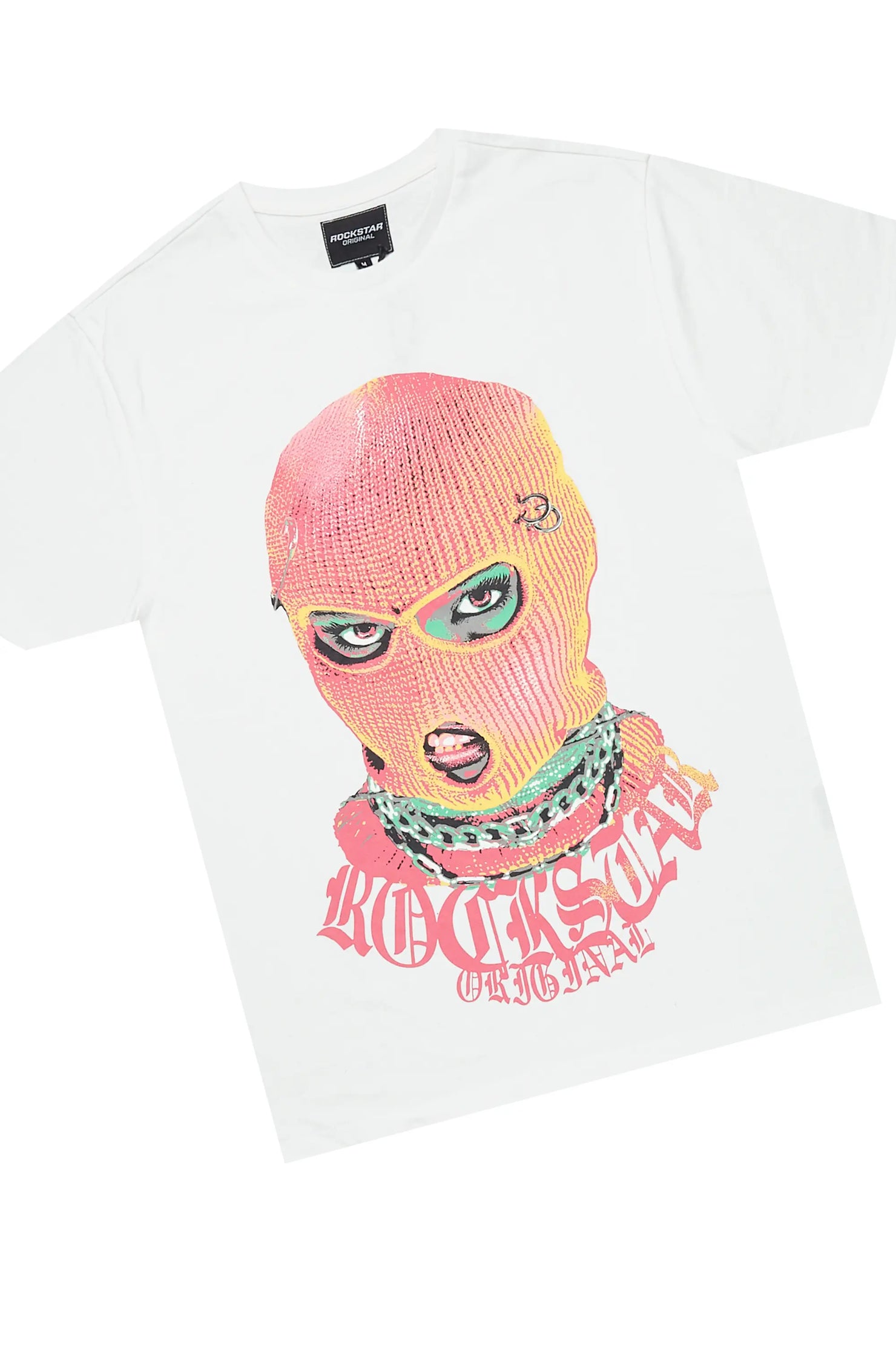 Murdra White T-Shirt/Short Set