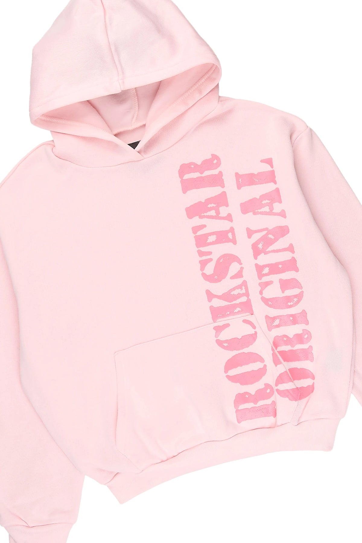 Girls Zinvora Light Pink/Bubblegum Hoodie Track Set