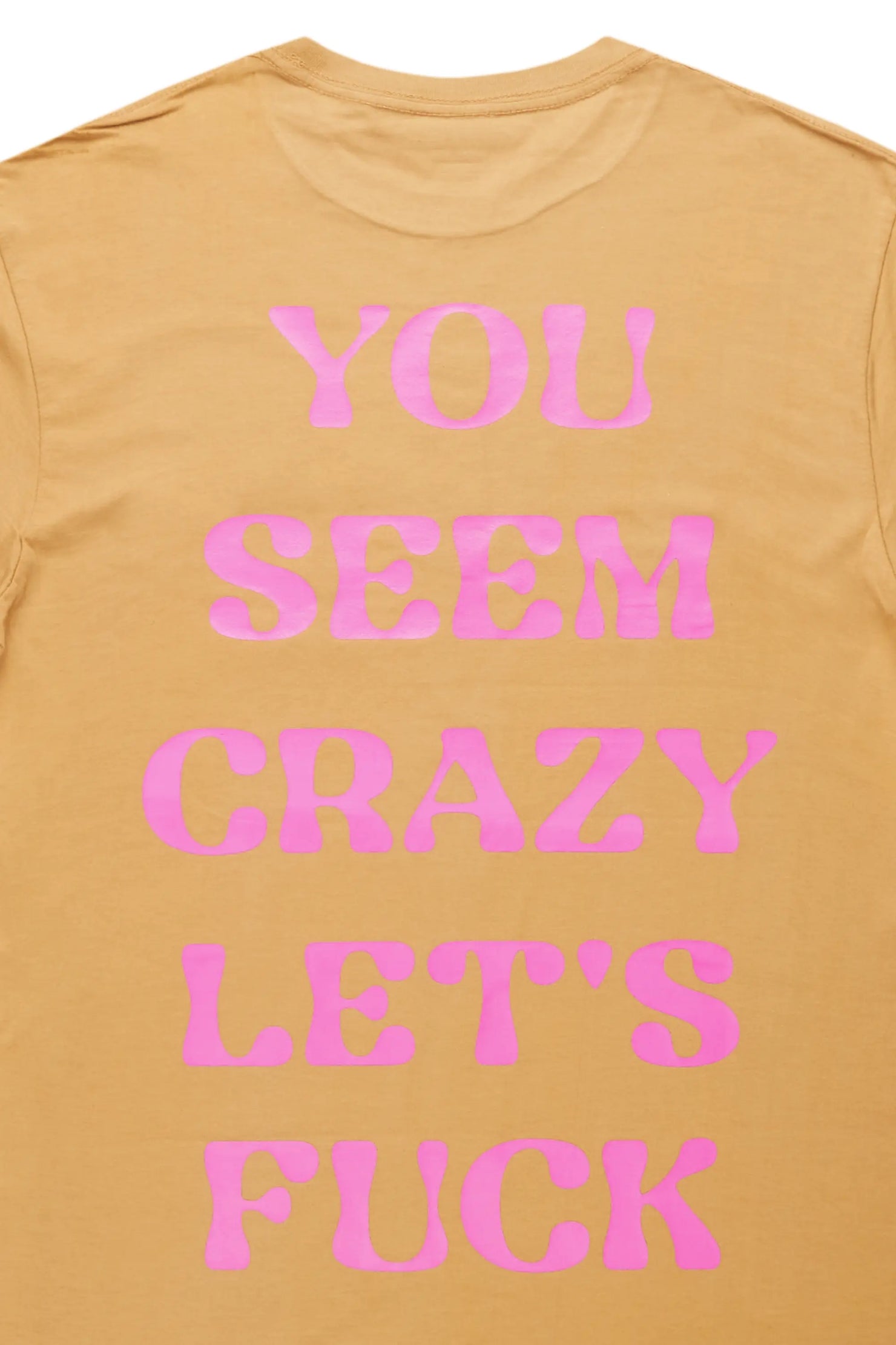 Ender Beige Graphic T-Shirt