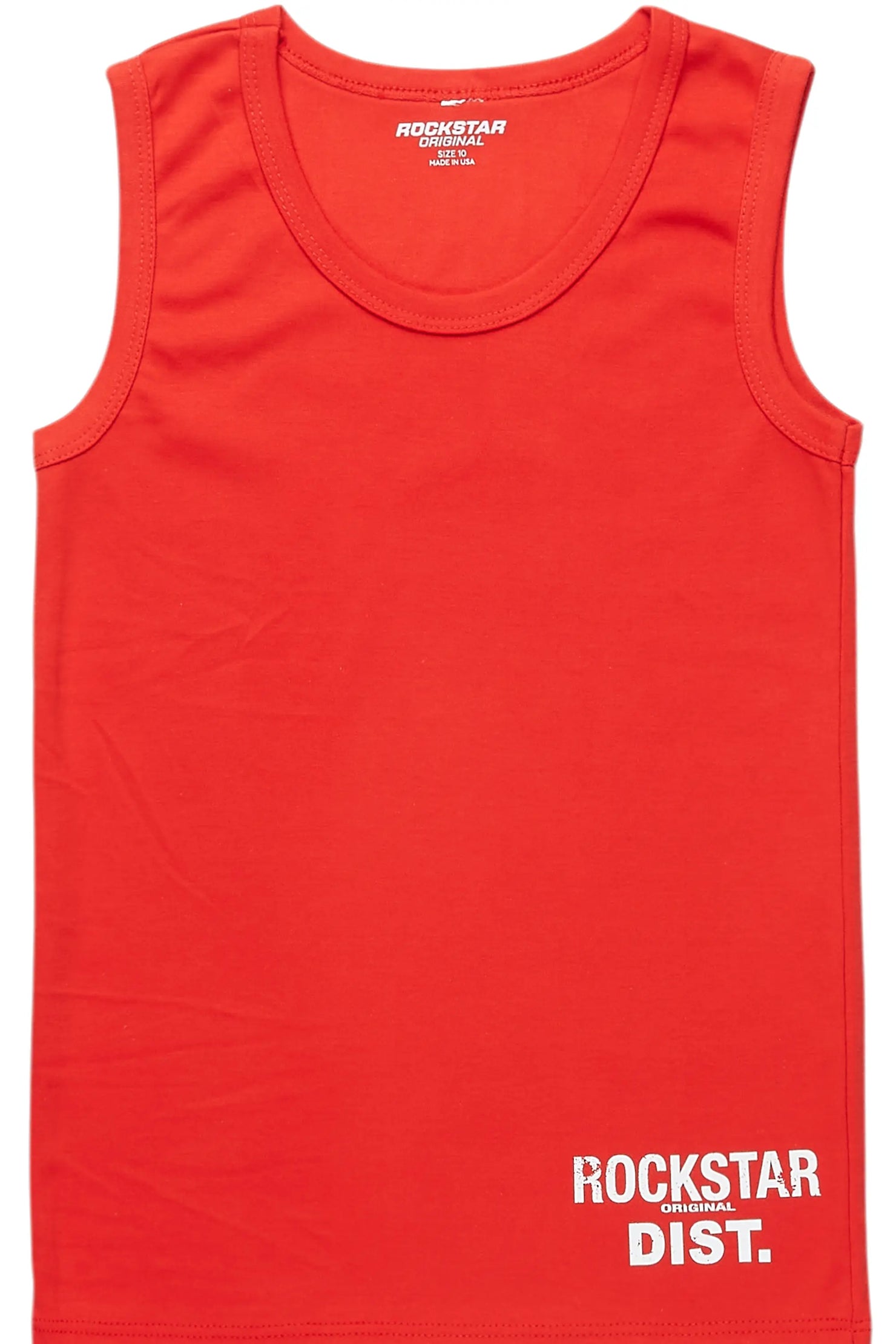 Boys Lake Red Tank Top