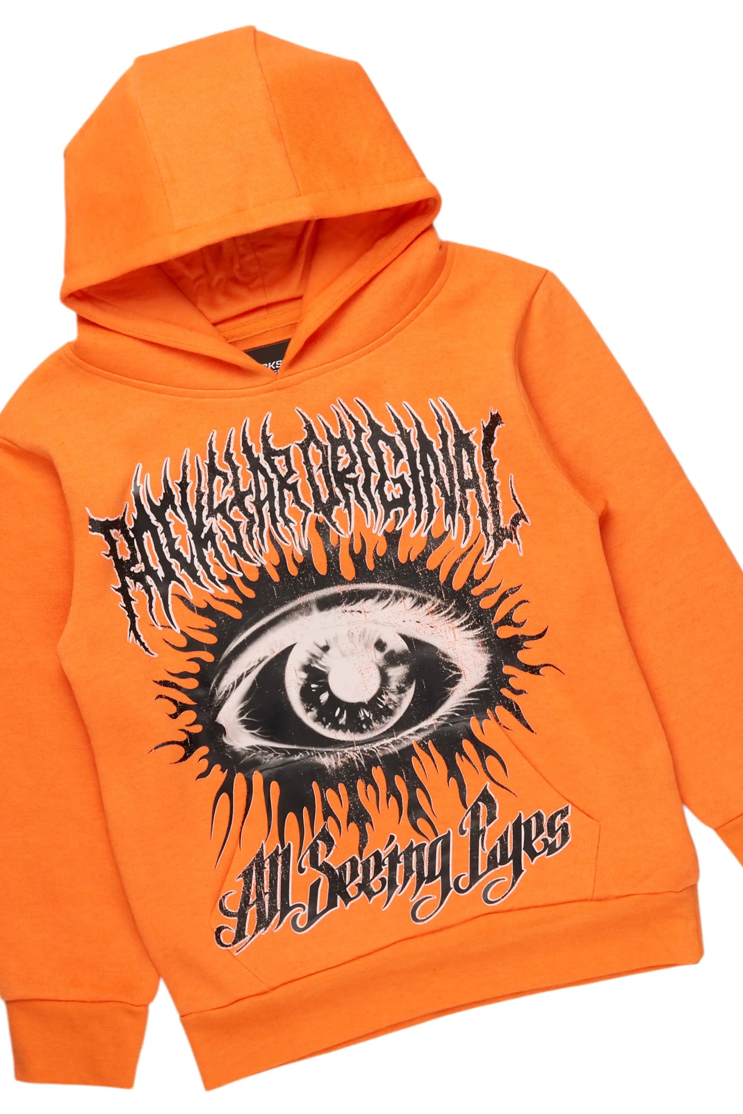 Boys All Seeing Eyes Orange Stacked Track Set