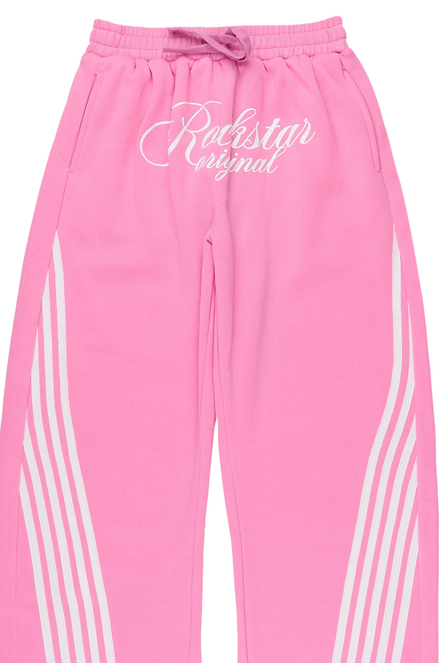 Girls Aerialla Pink Super Super Baggy Track Pant