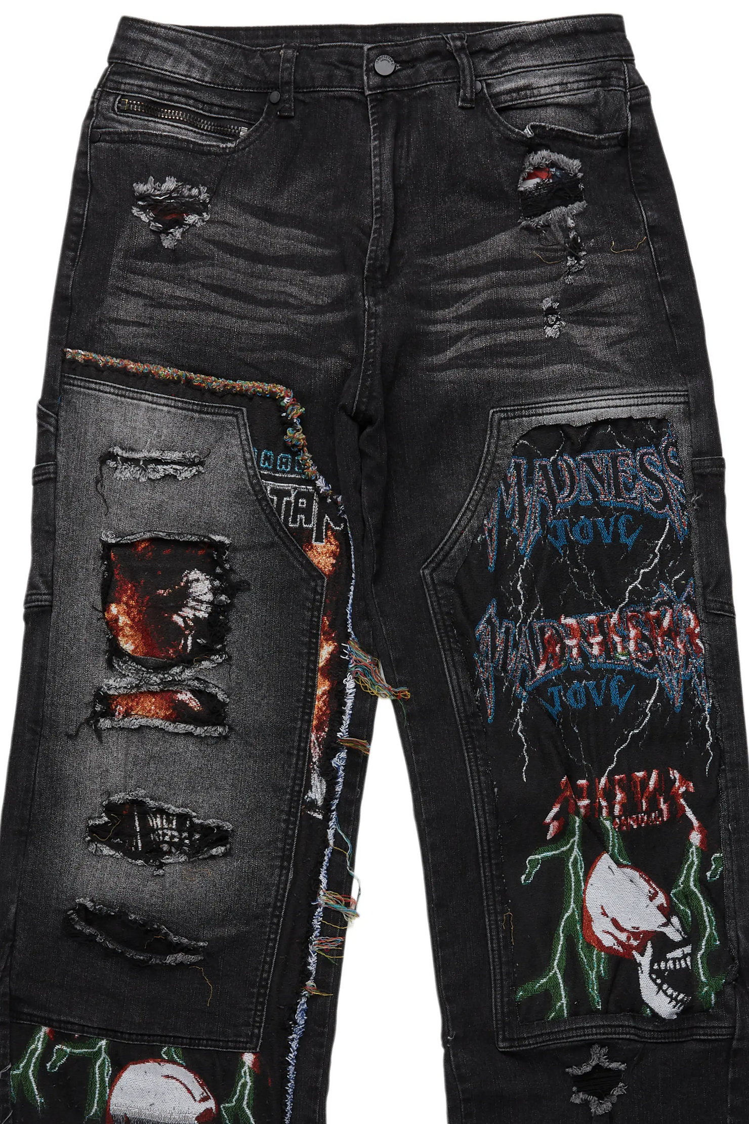 Yanis Black Baggy Fit Jean