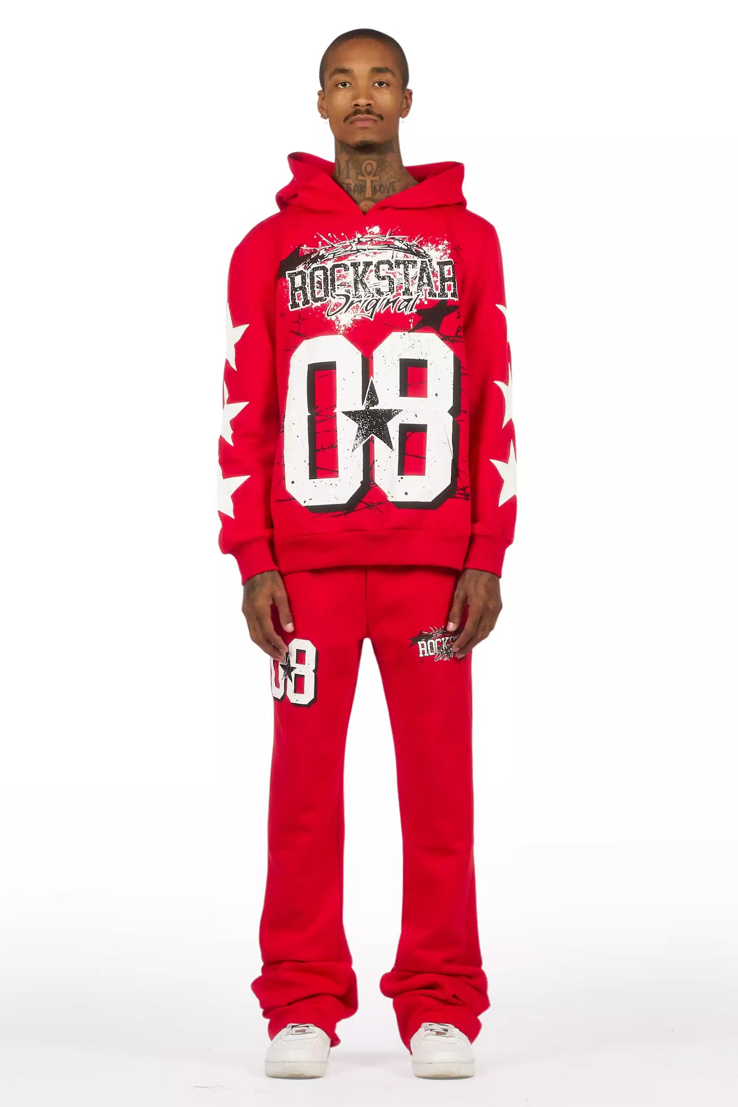 Allstar Red Stacked Track Set