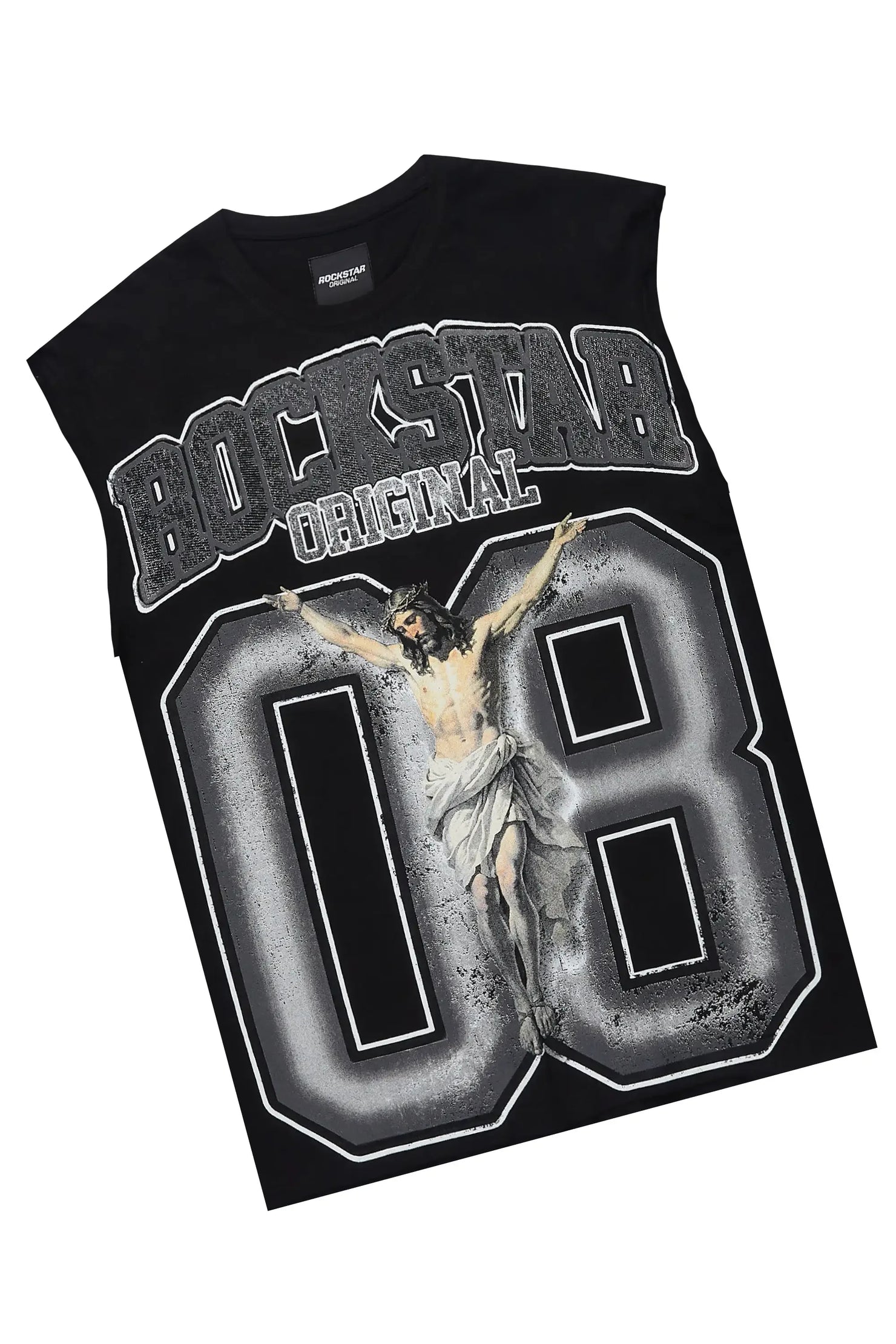 Fields Black/Grey Cut Sleeve T-Shirt Short Set