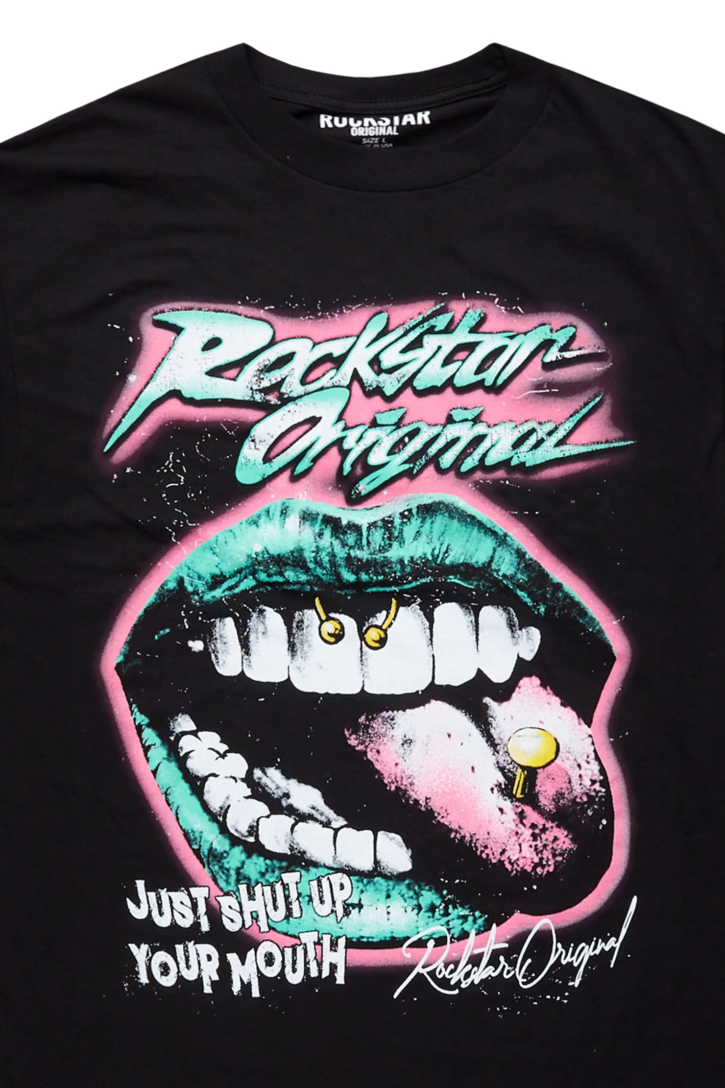 Psycho Black Graphic T-Shirt