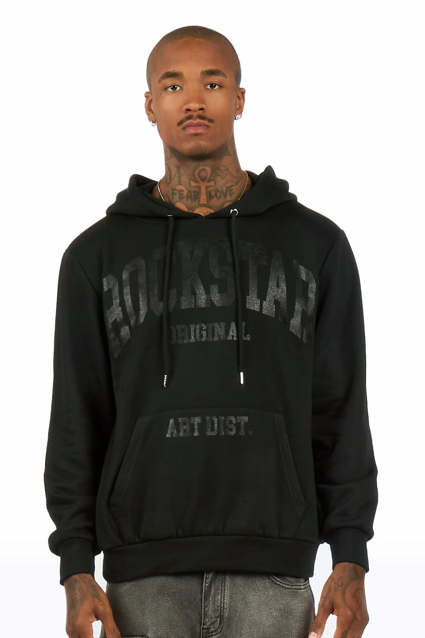 Nelly 3.0 Black Graphic Hoodie