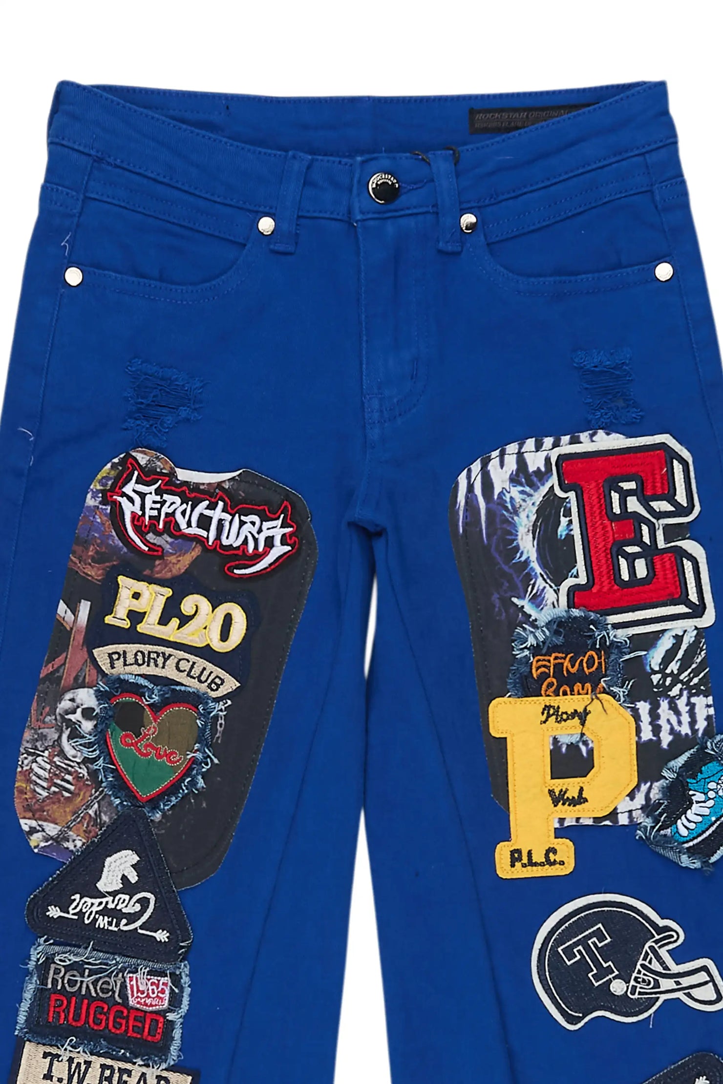 Boys Nepse Royal Blue Denim Short