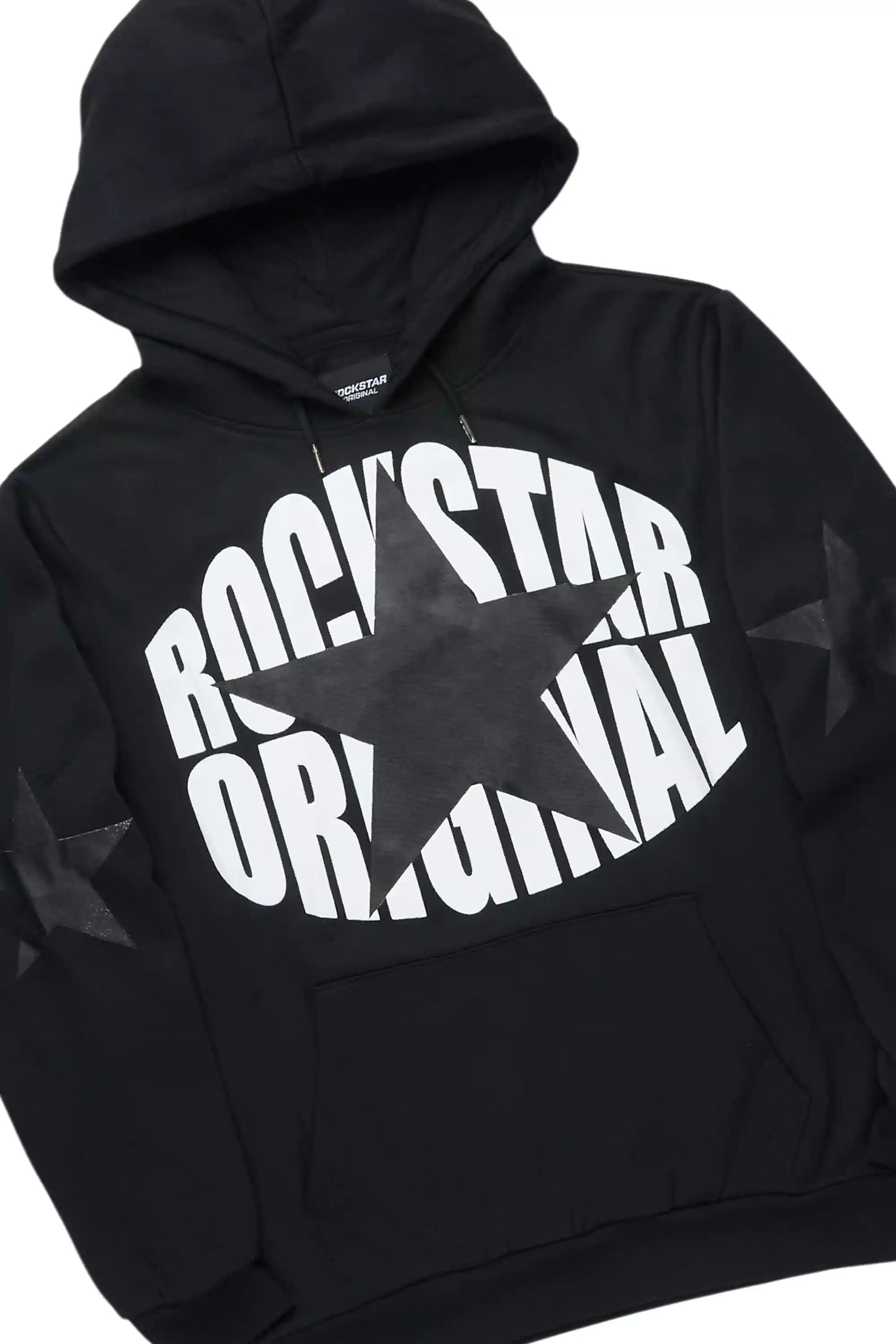 States Black/Black Hoodie Stacked Flare Track Set