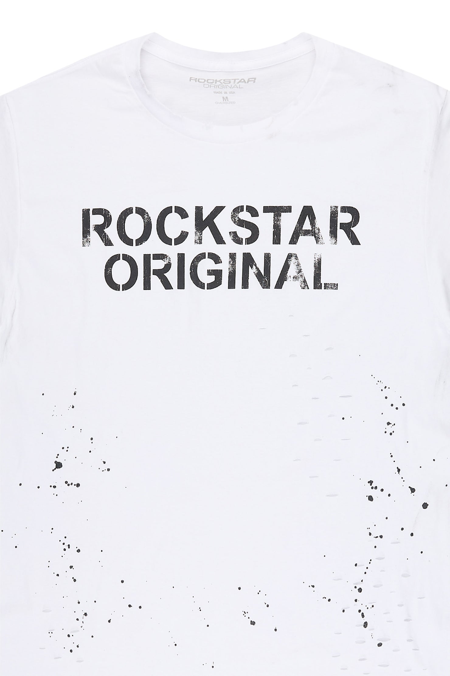 Reign White Oversized Graphic T-Shirt