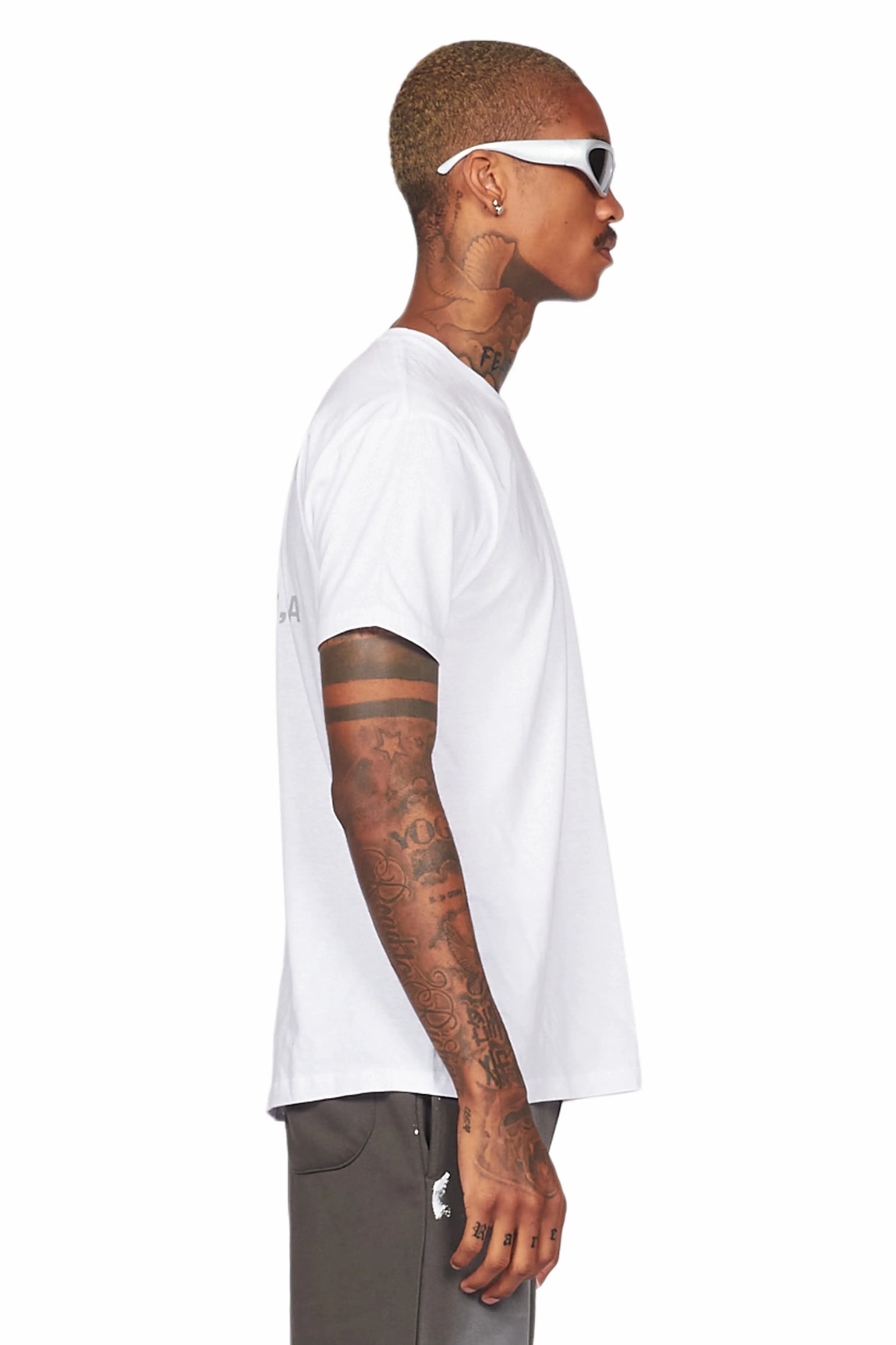 Lake White/Grey Graphic T-Shirt