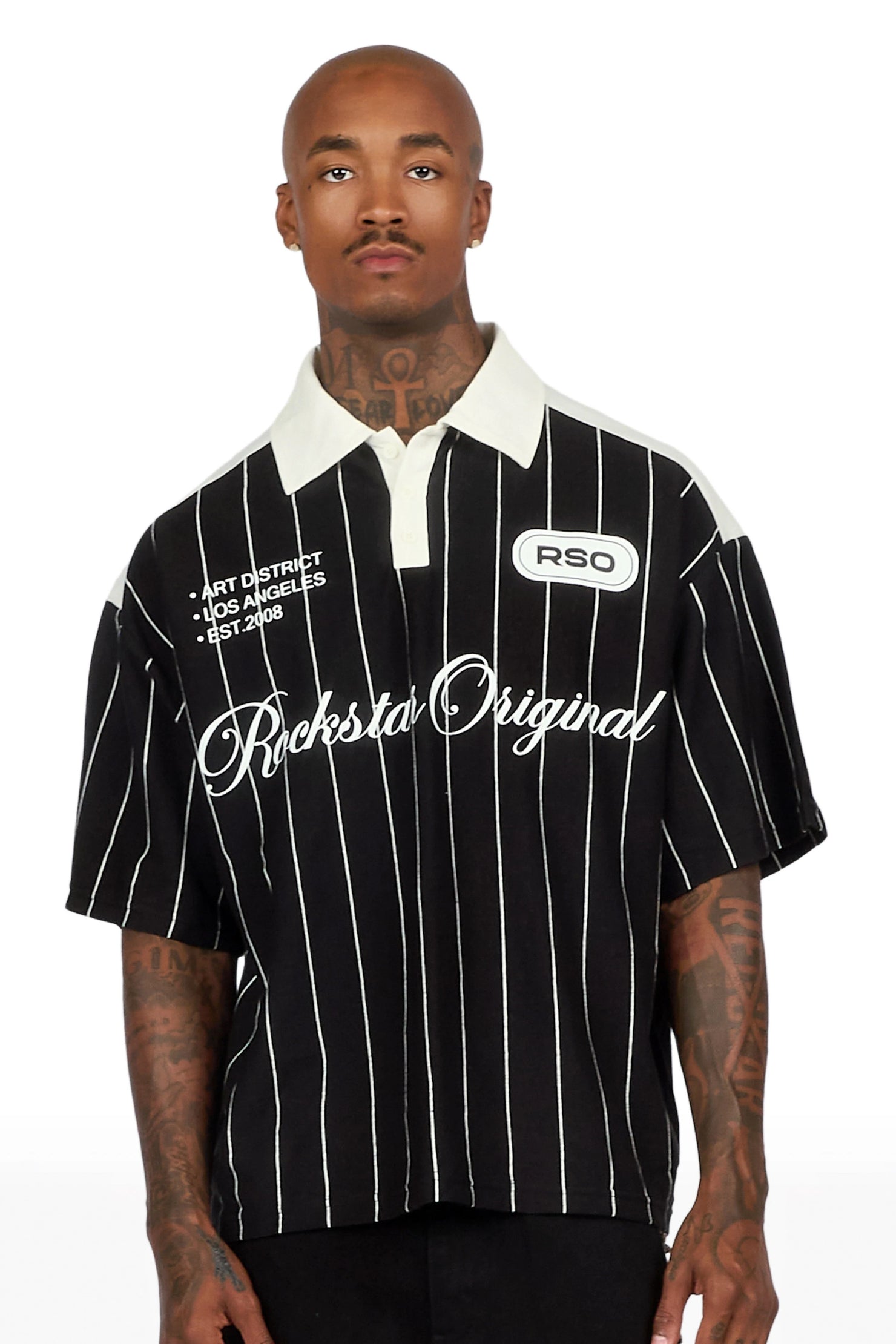 Relo Black Polo Shirt