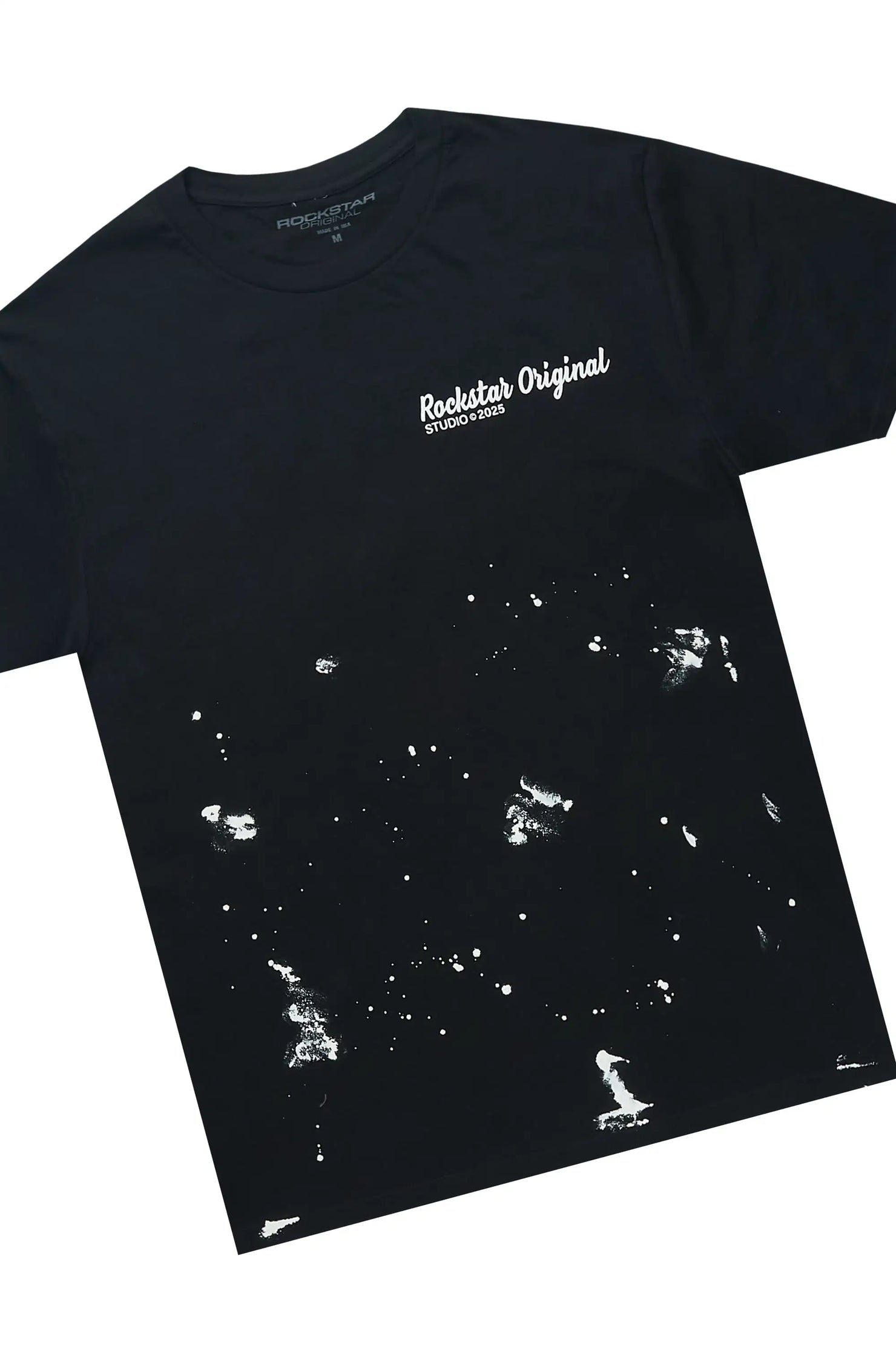 Damone Black/White T-Shirt/Super Stacked Track Set
