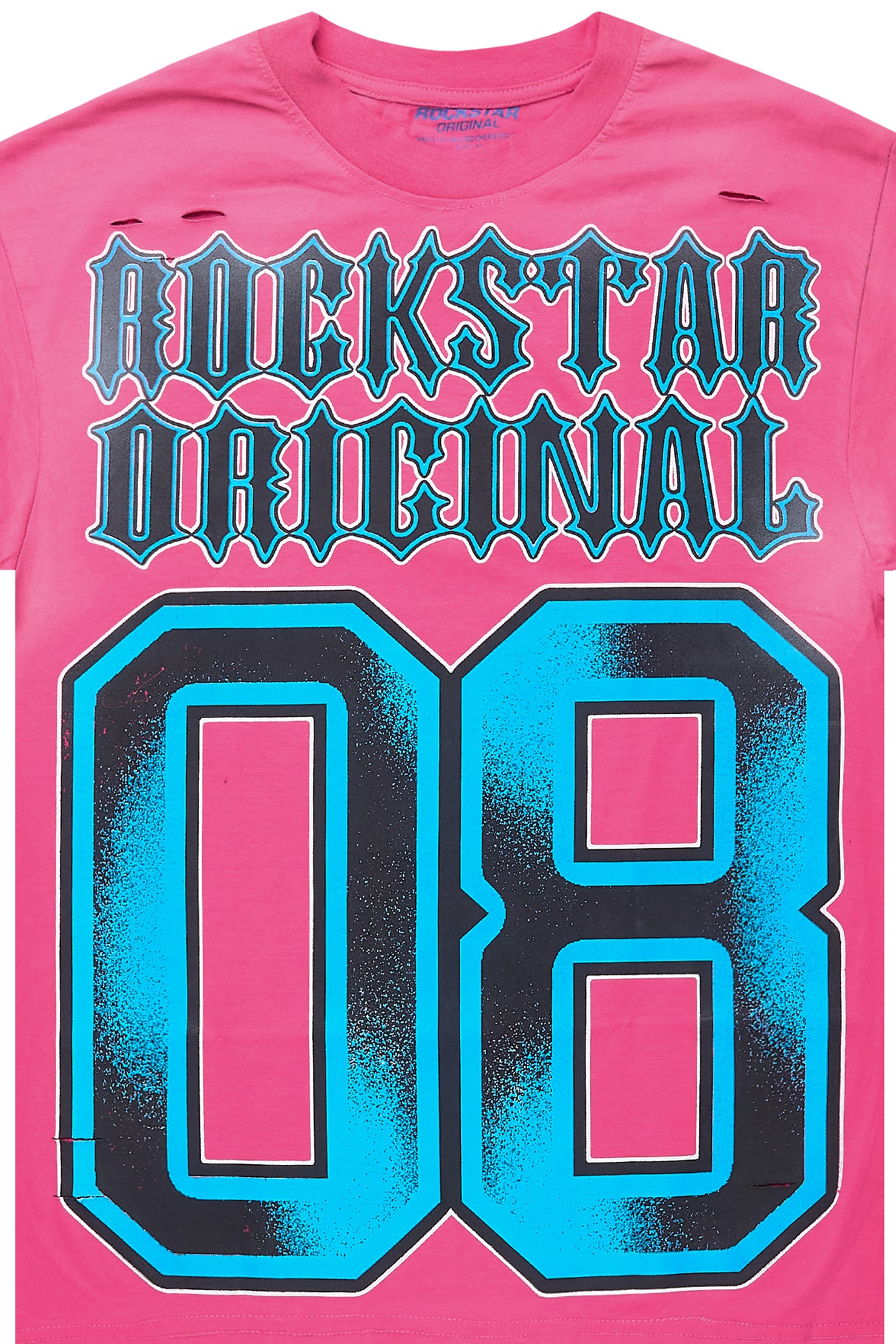 Alim Fushia Oversized Graphic T-Shirt