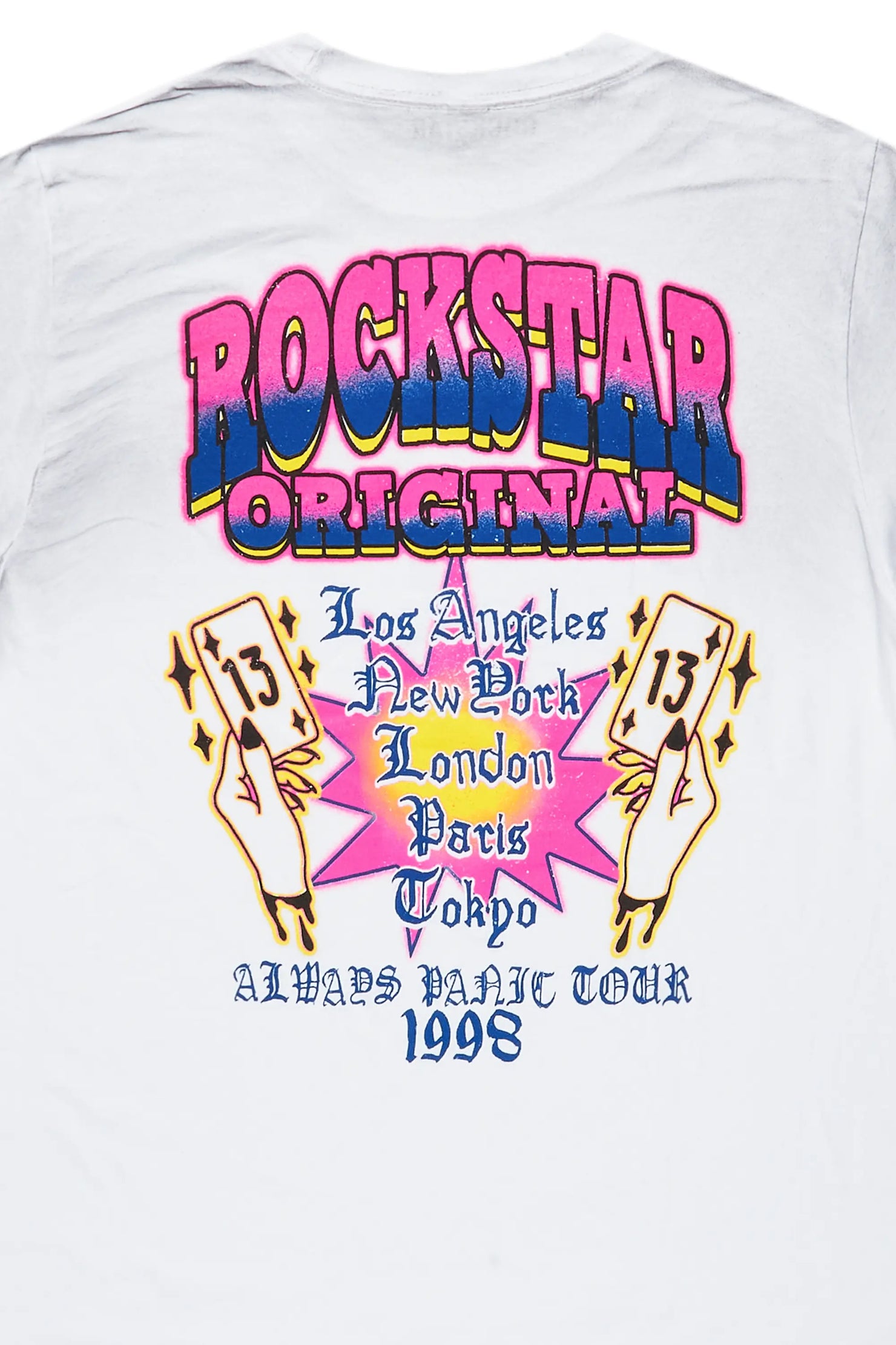 Switchin White Graphic T-Shirt