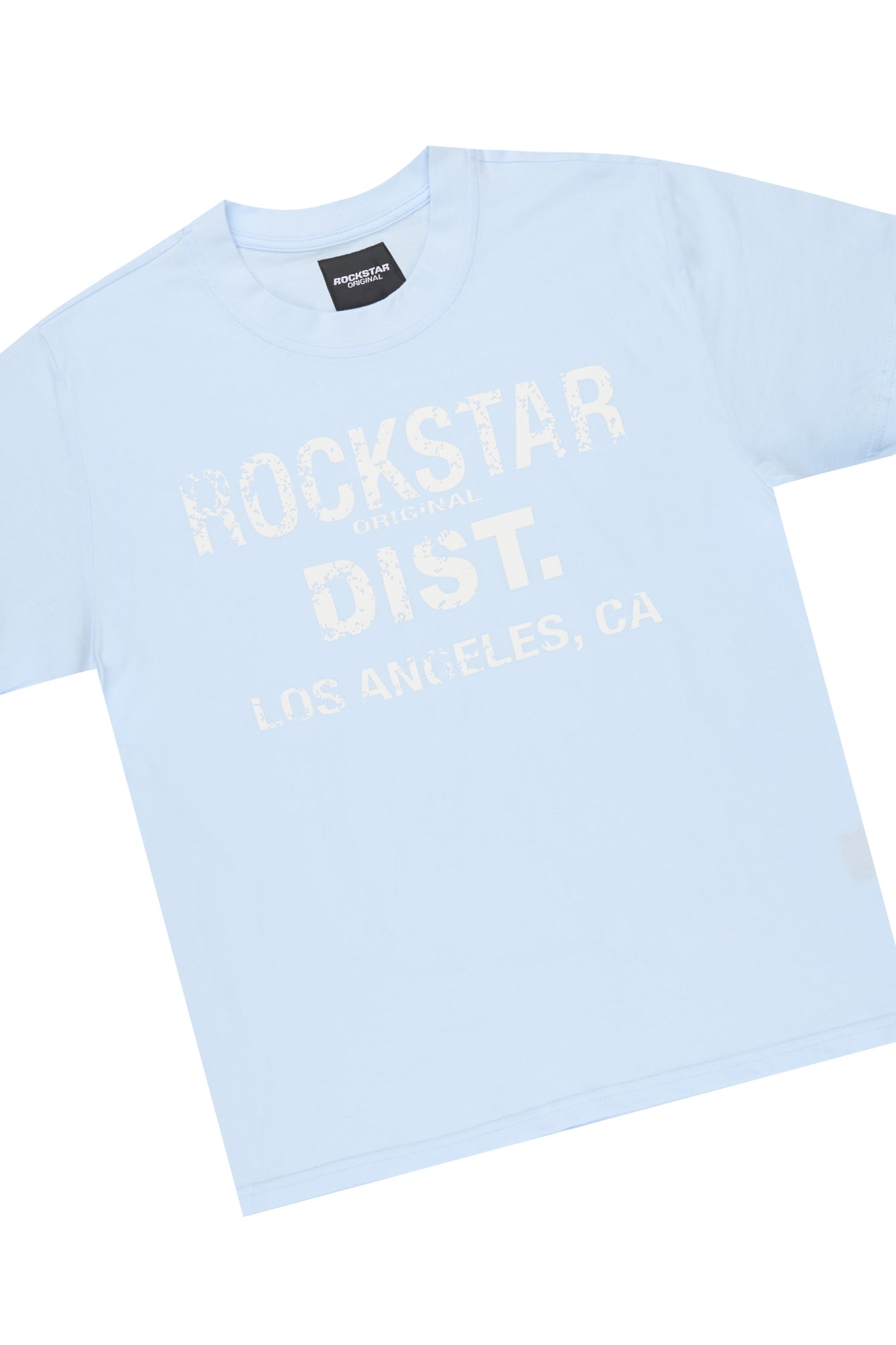 Boys Dalessio Baby Blue 2.0 T-Shirt Short Set