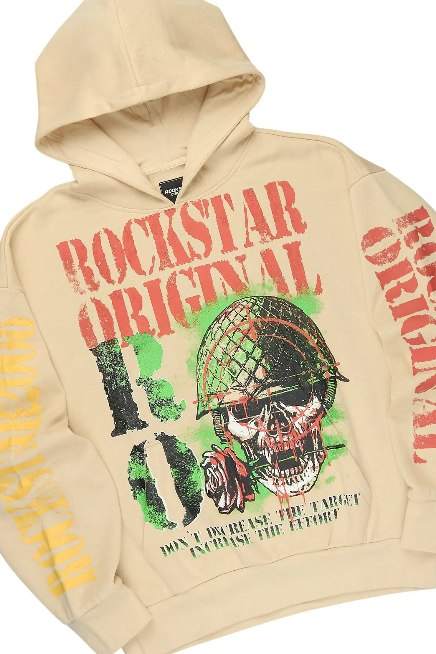 Killshot Romance Beige Hoodie/Baggy Pant Track Set