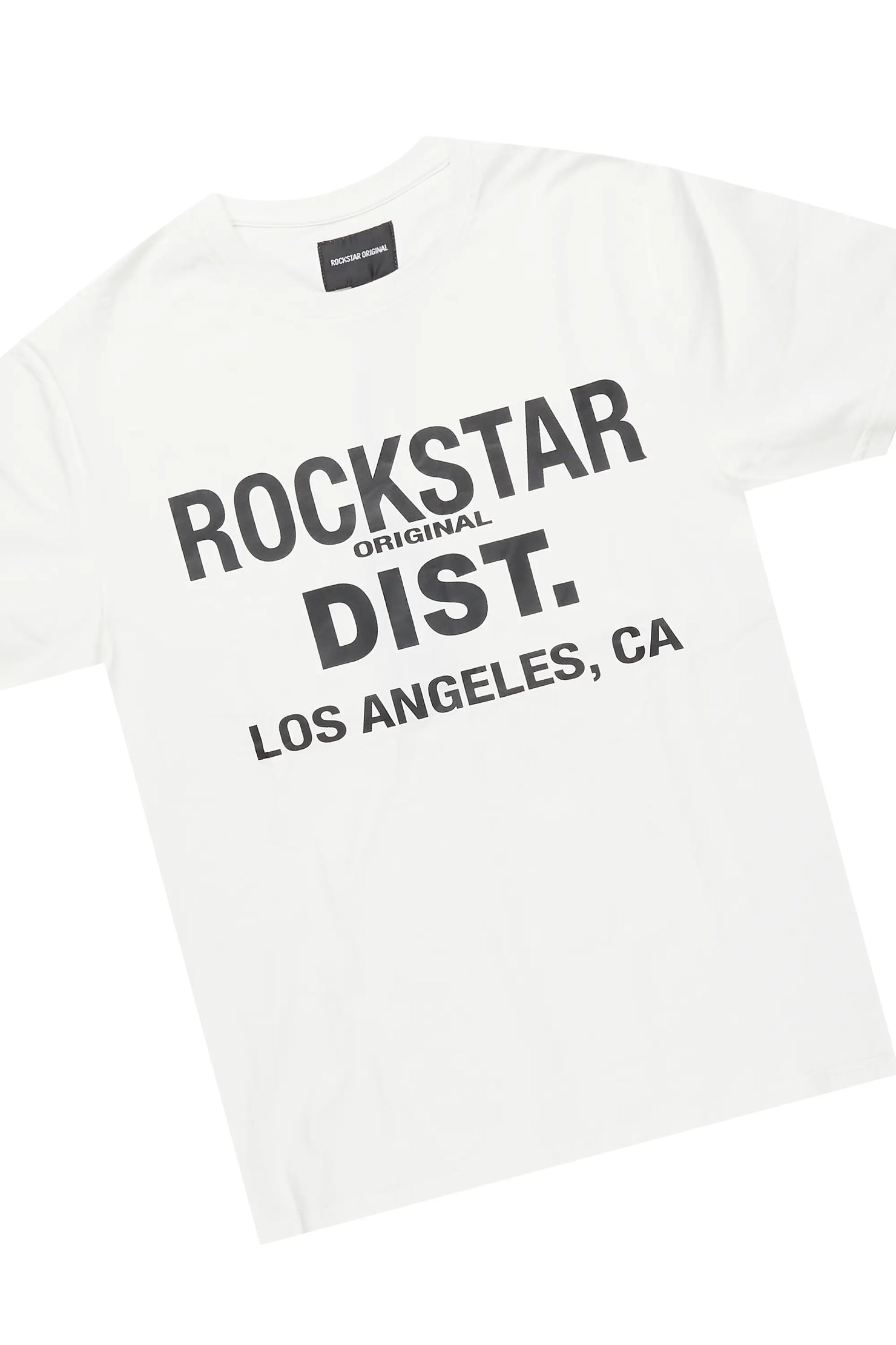 Tappy White/Black T-Shirt Short Set