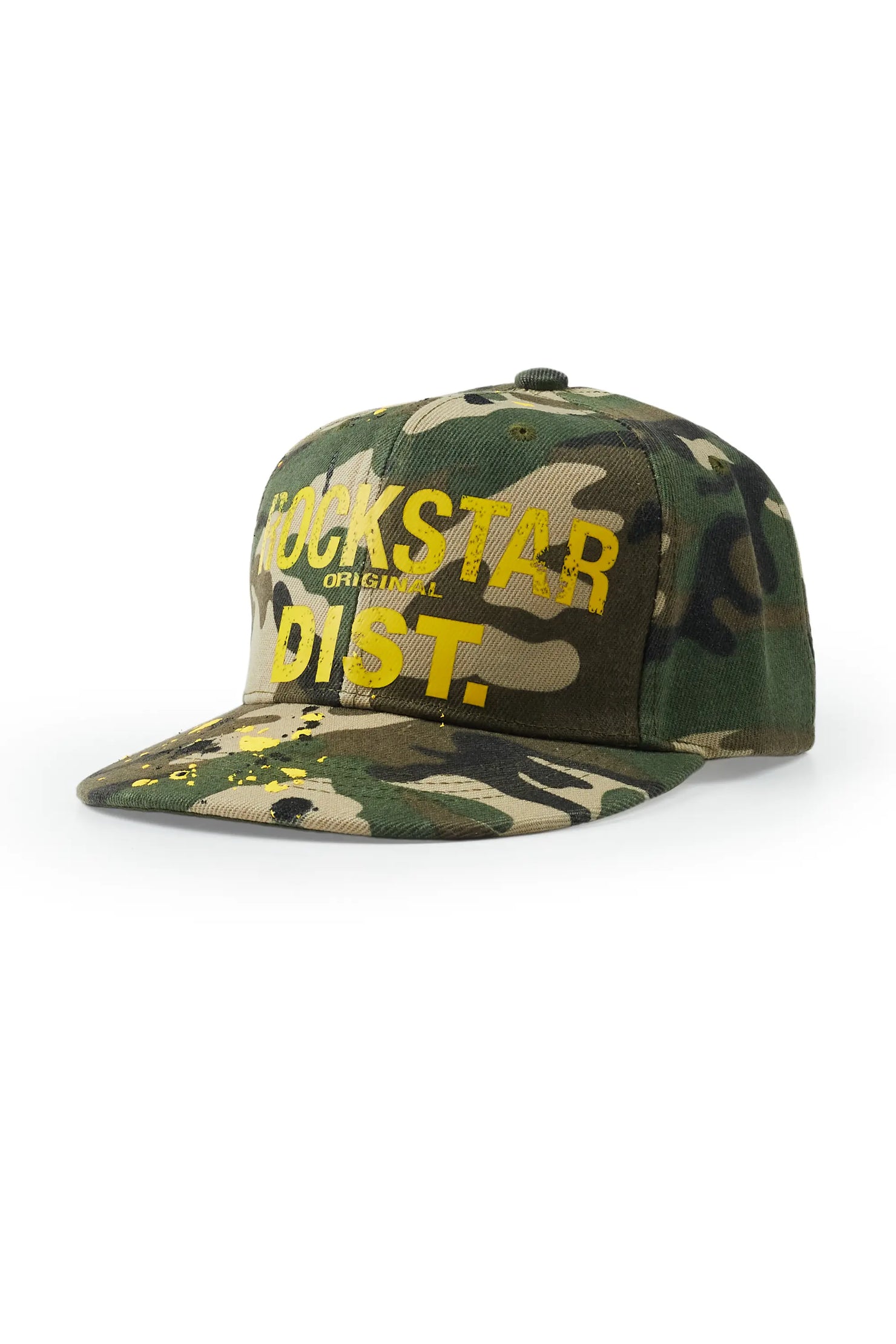 Boys Adana Green Camo Graphic Trucker Hat