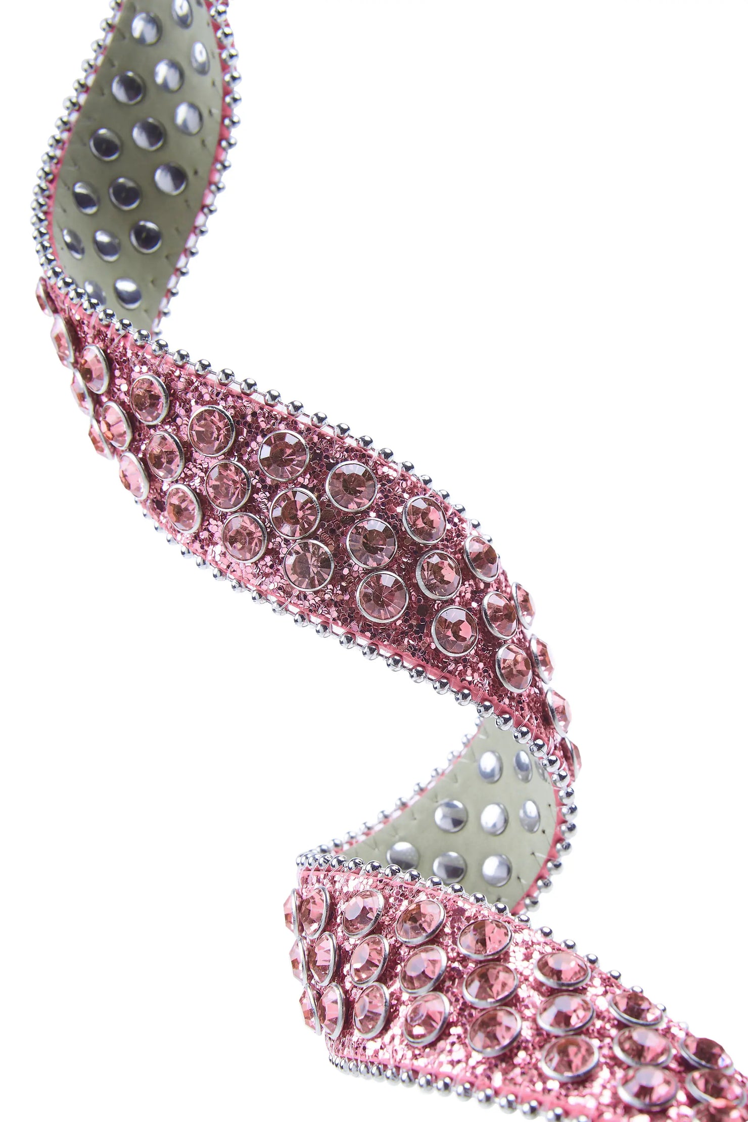Jazlynn Pink Rhinestone Belt