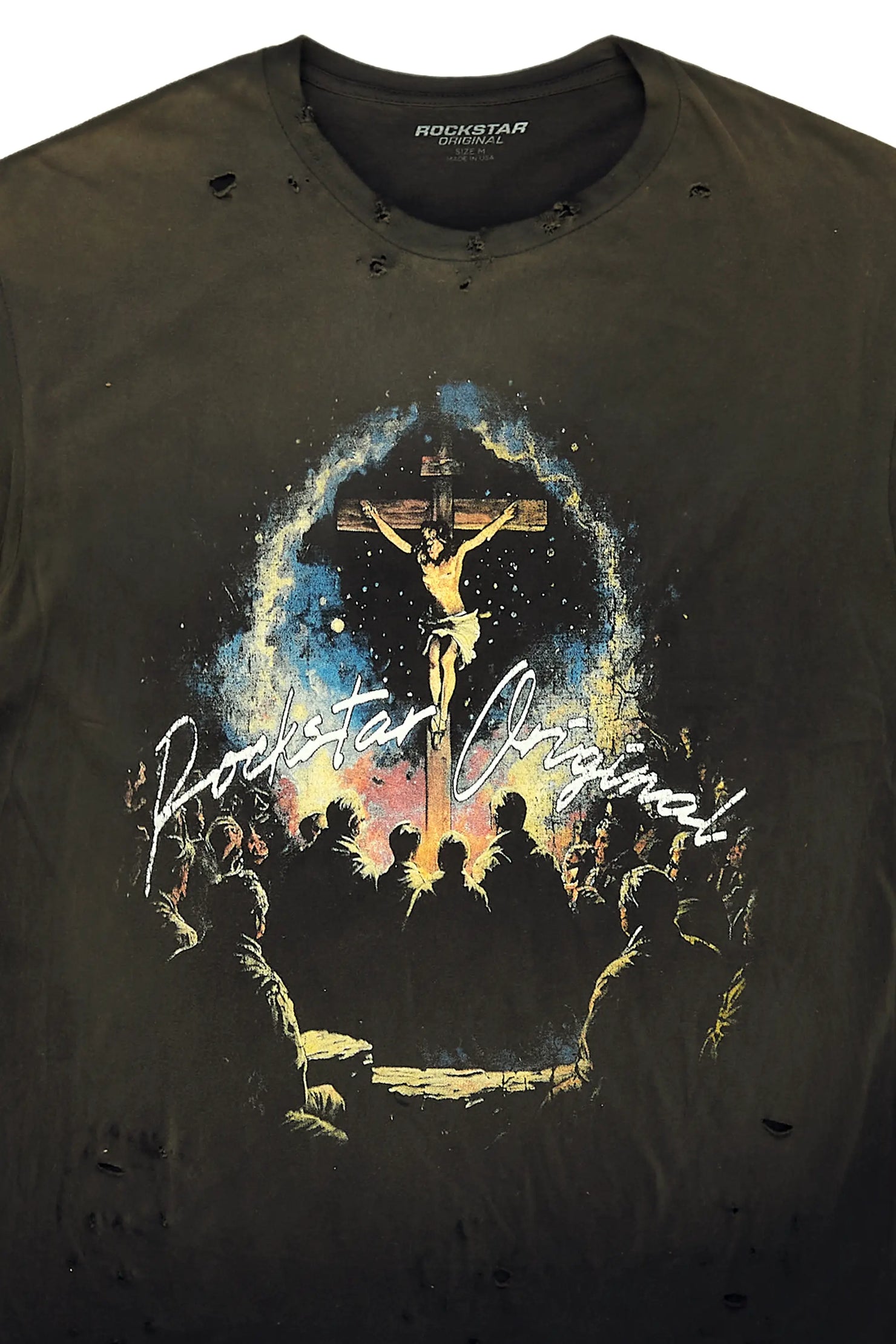 Lajos Black Graphic Oversized T-Shirt