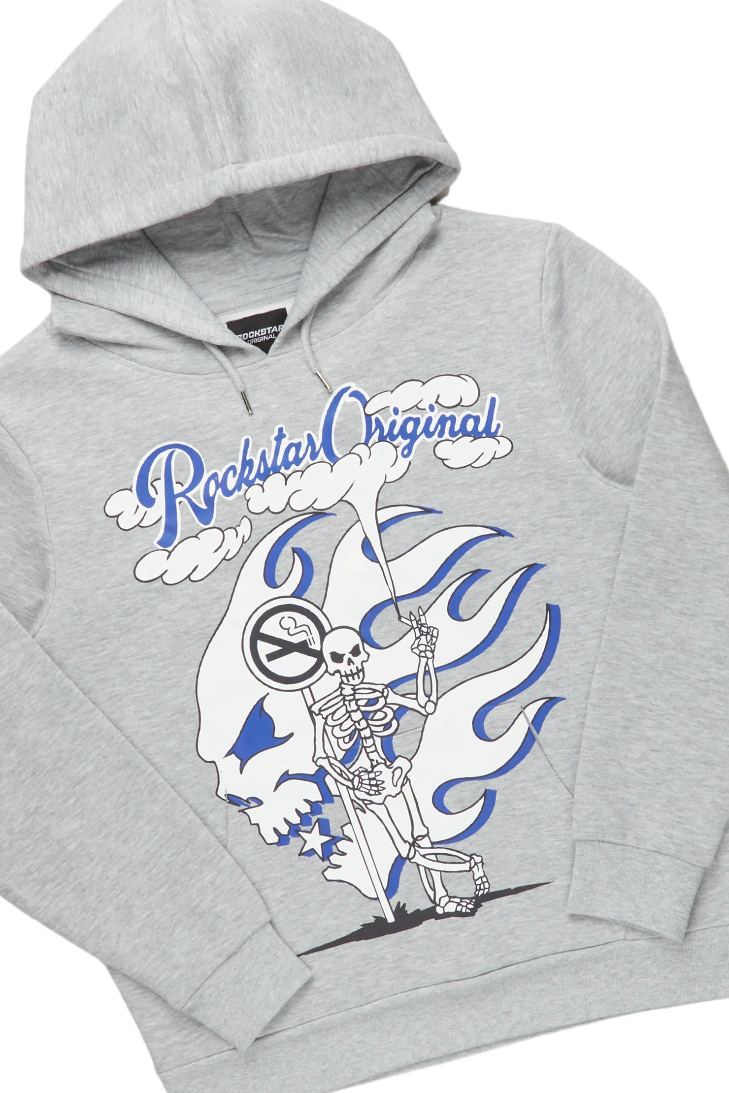 Lynden Heather Grey Slim Fit Track Set