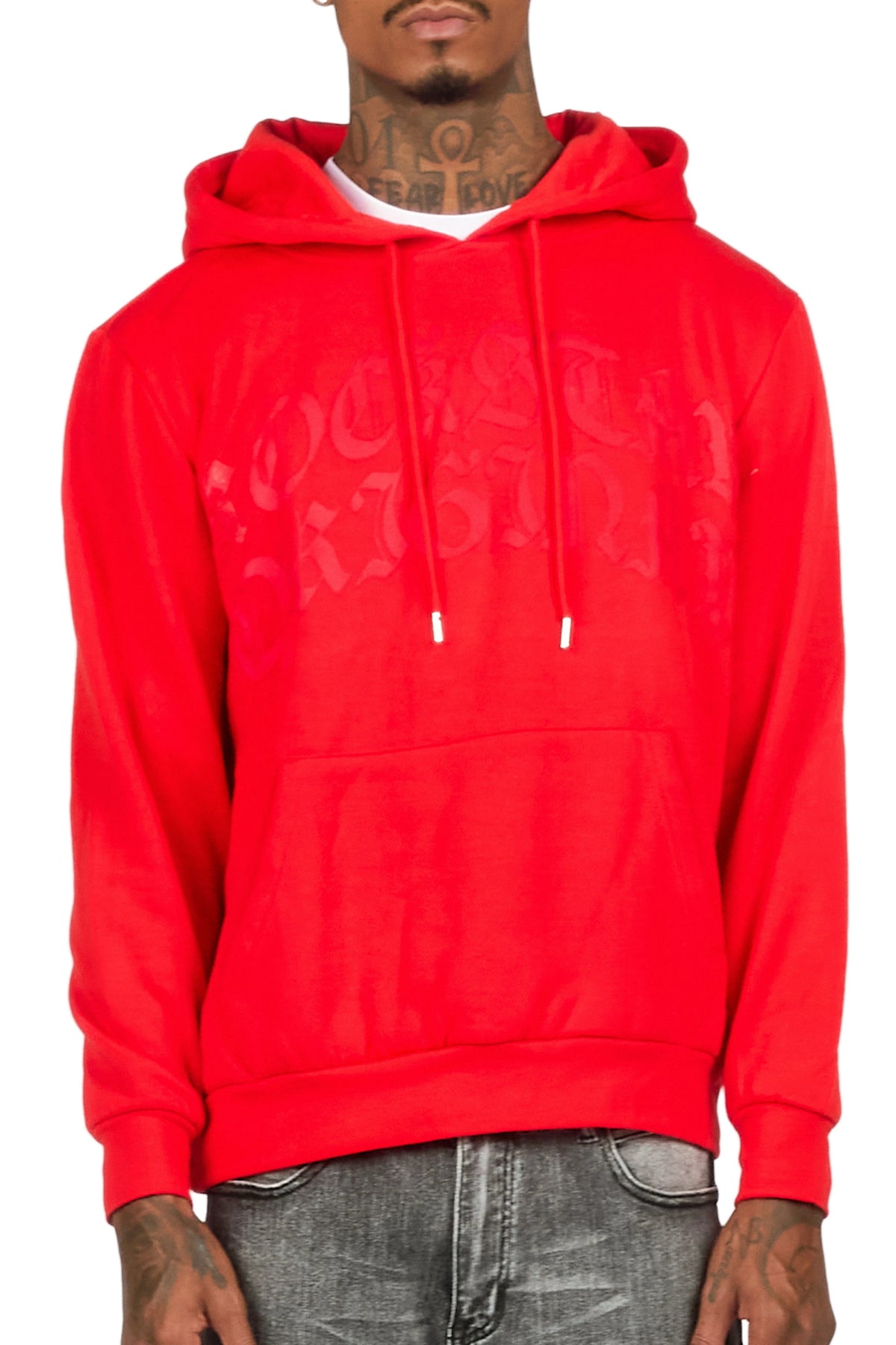 Michael Red Graphic Hoodie