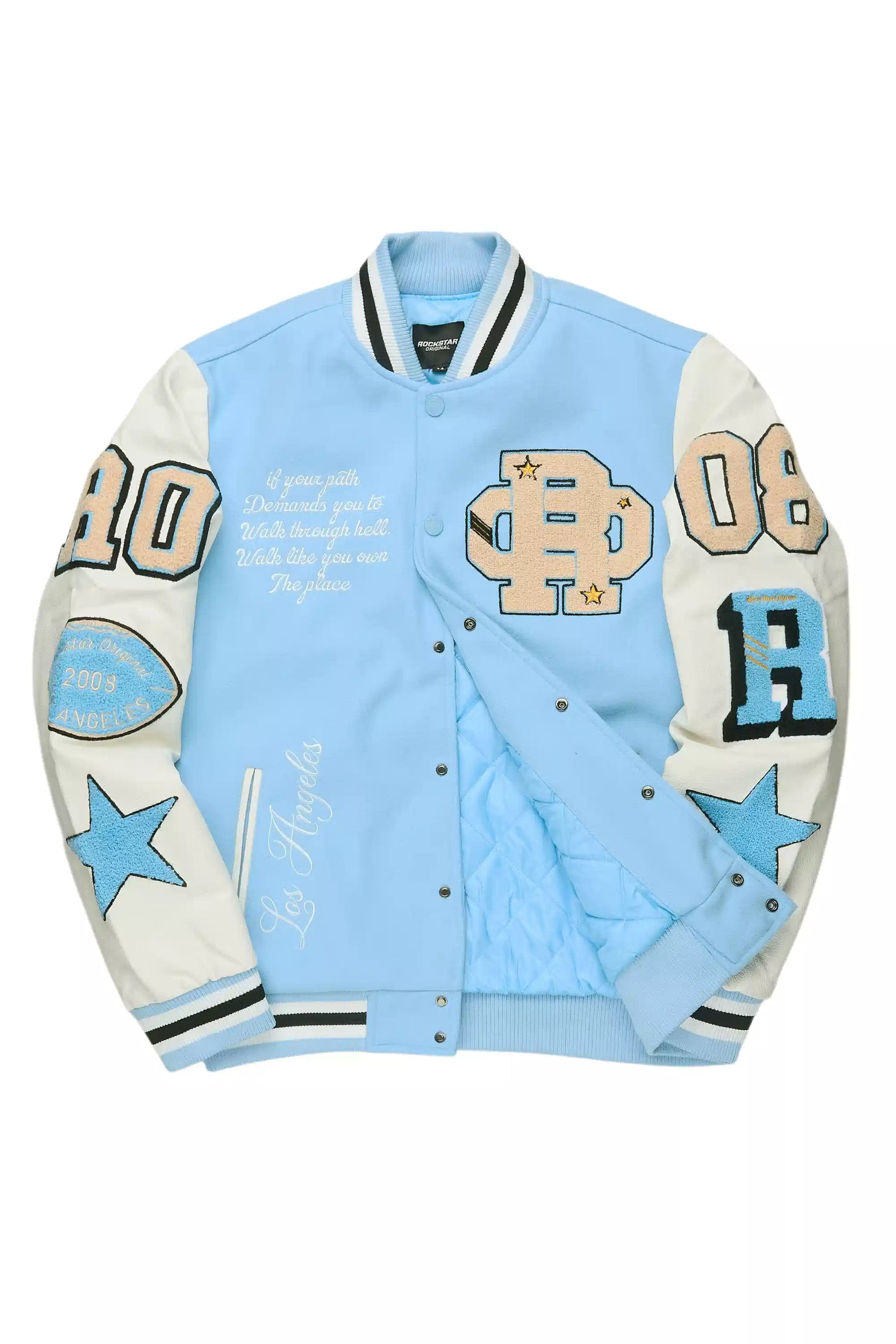 Balser Carolina Blue Varsity Jacket