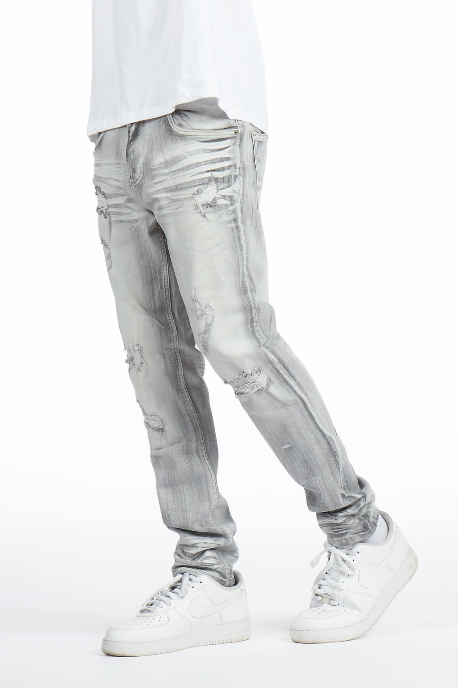 Enzi Grey Slim Fit Jean