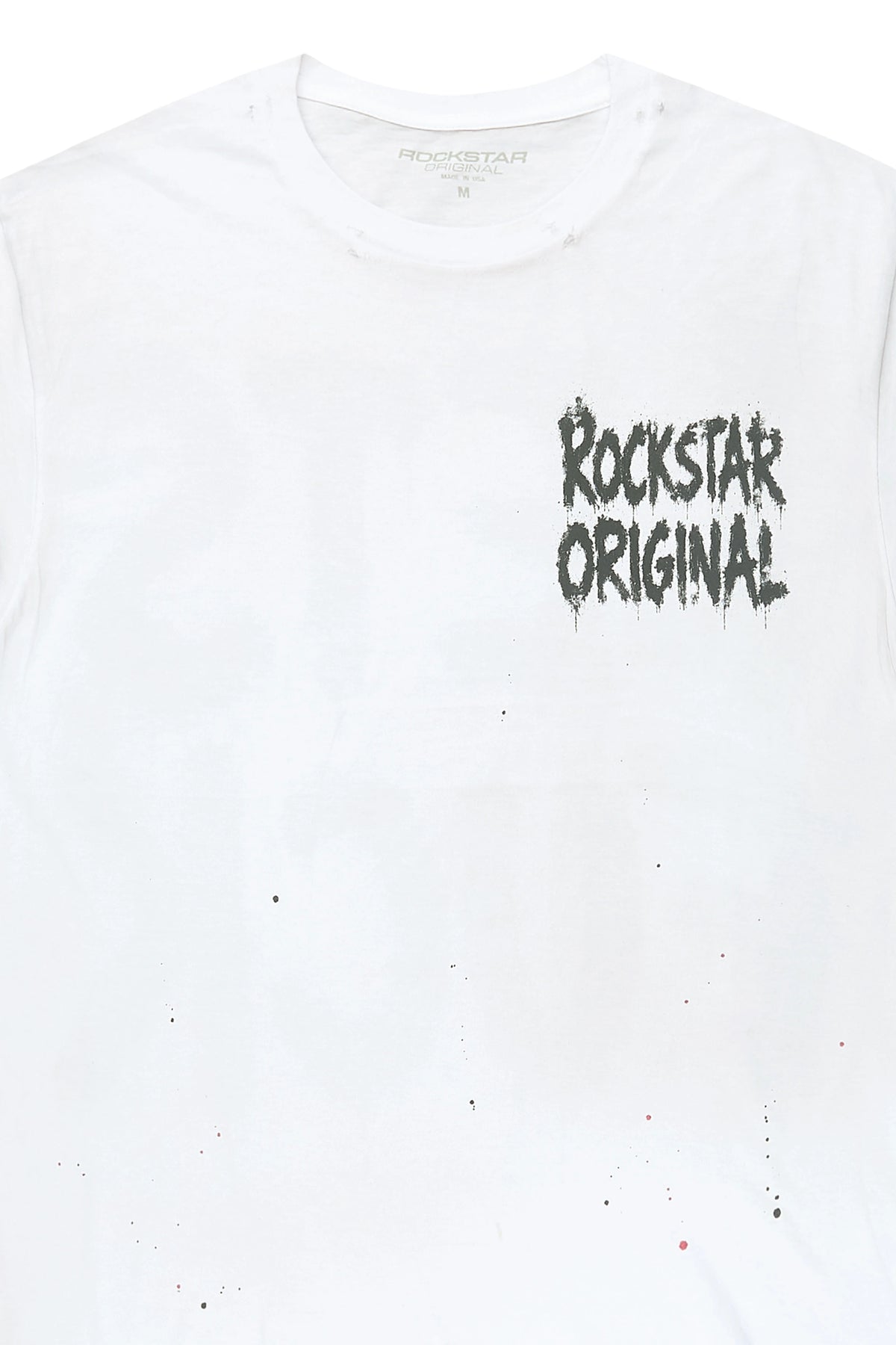 Caius White Oversized Graphic T-Shirt