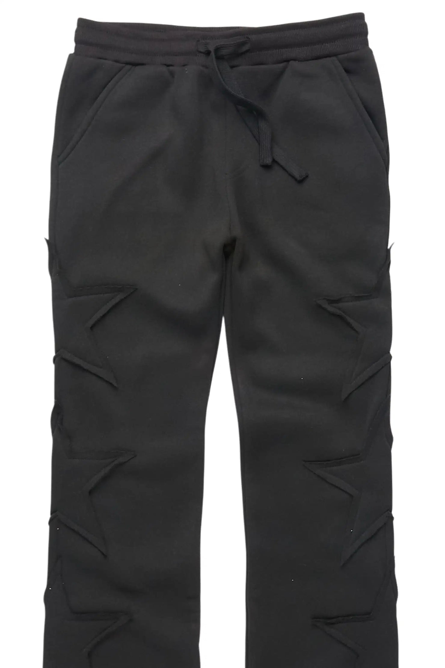 Boys Sinayah Black Baggy Track Pant