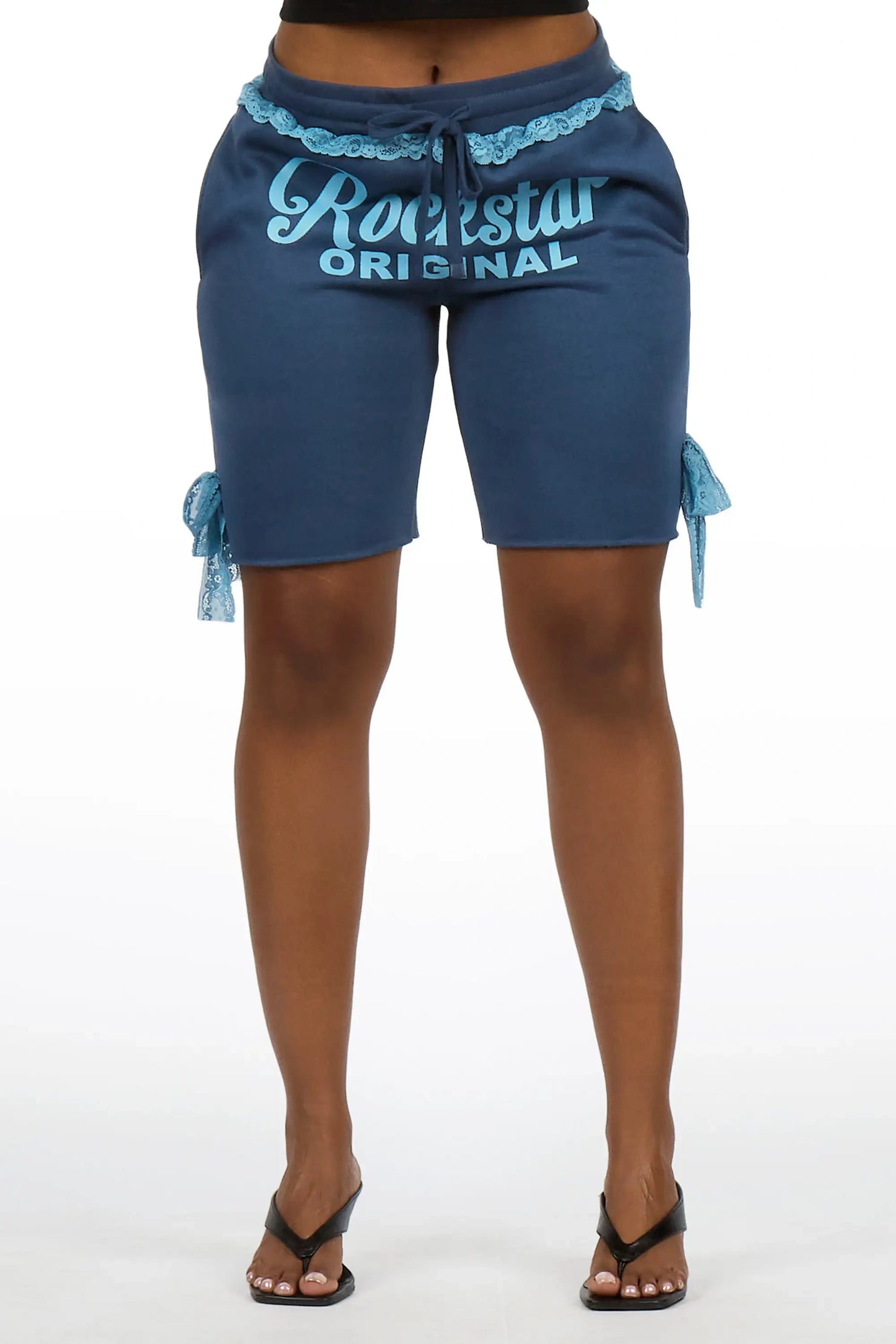 Lala Blue Baggy Short