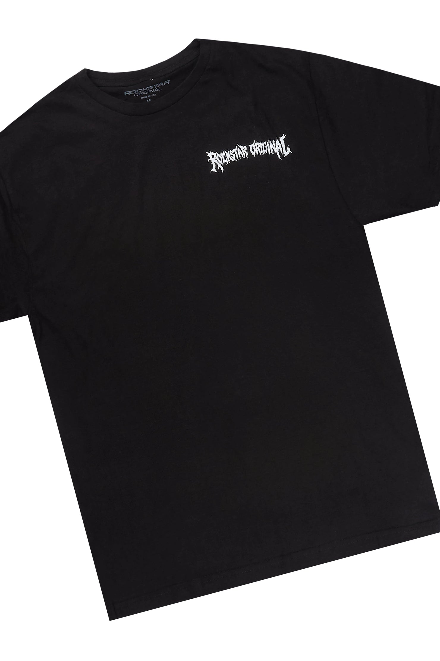 Deathrow 3.0 Black T-Shirt/Stacked Flare Pant Set