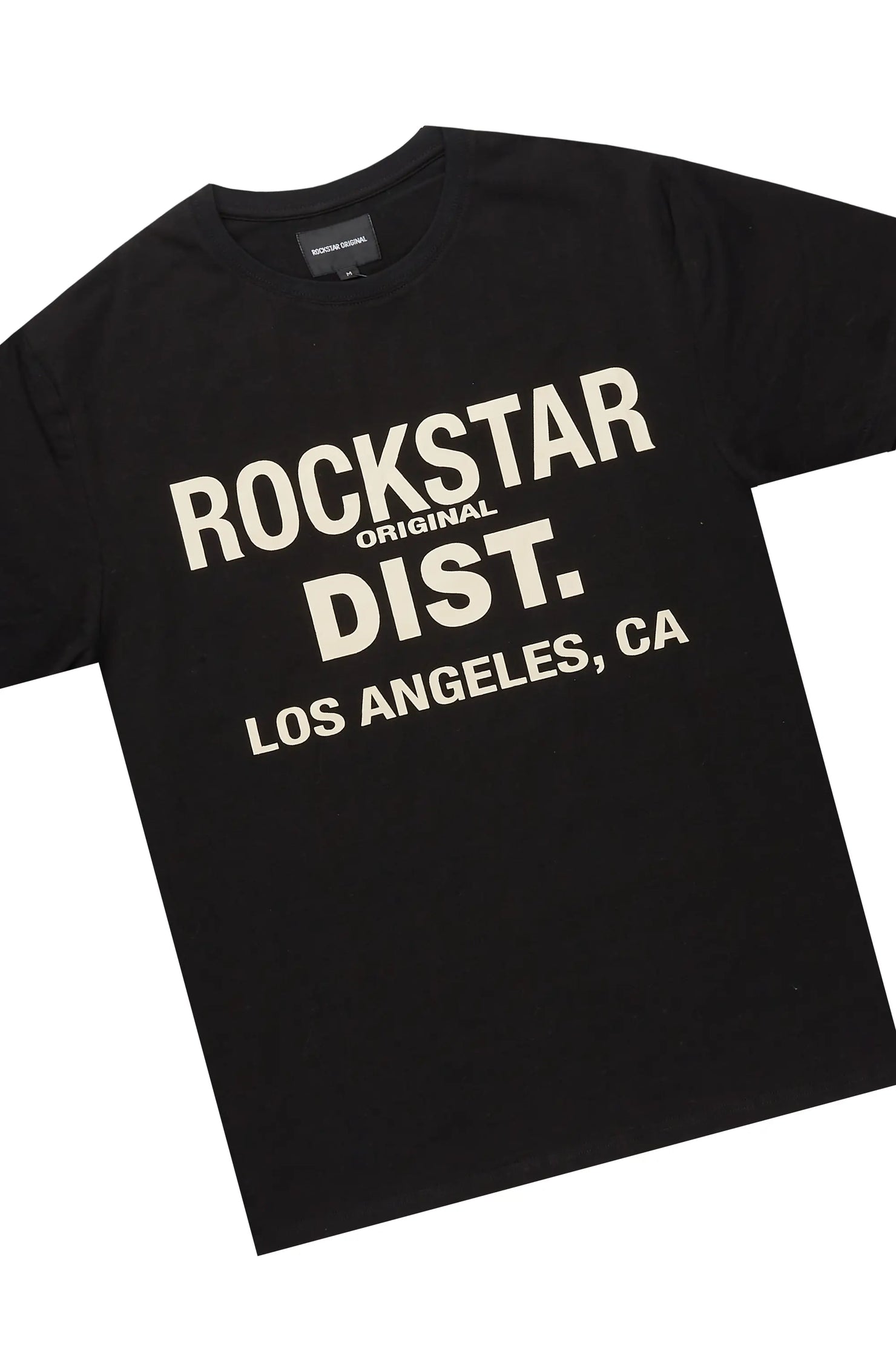 Tappy Black/Beige T-Shirt Short Set