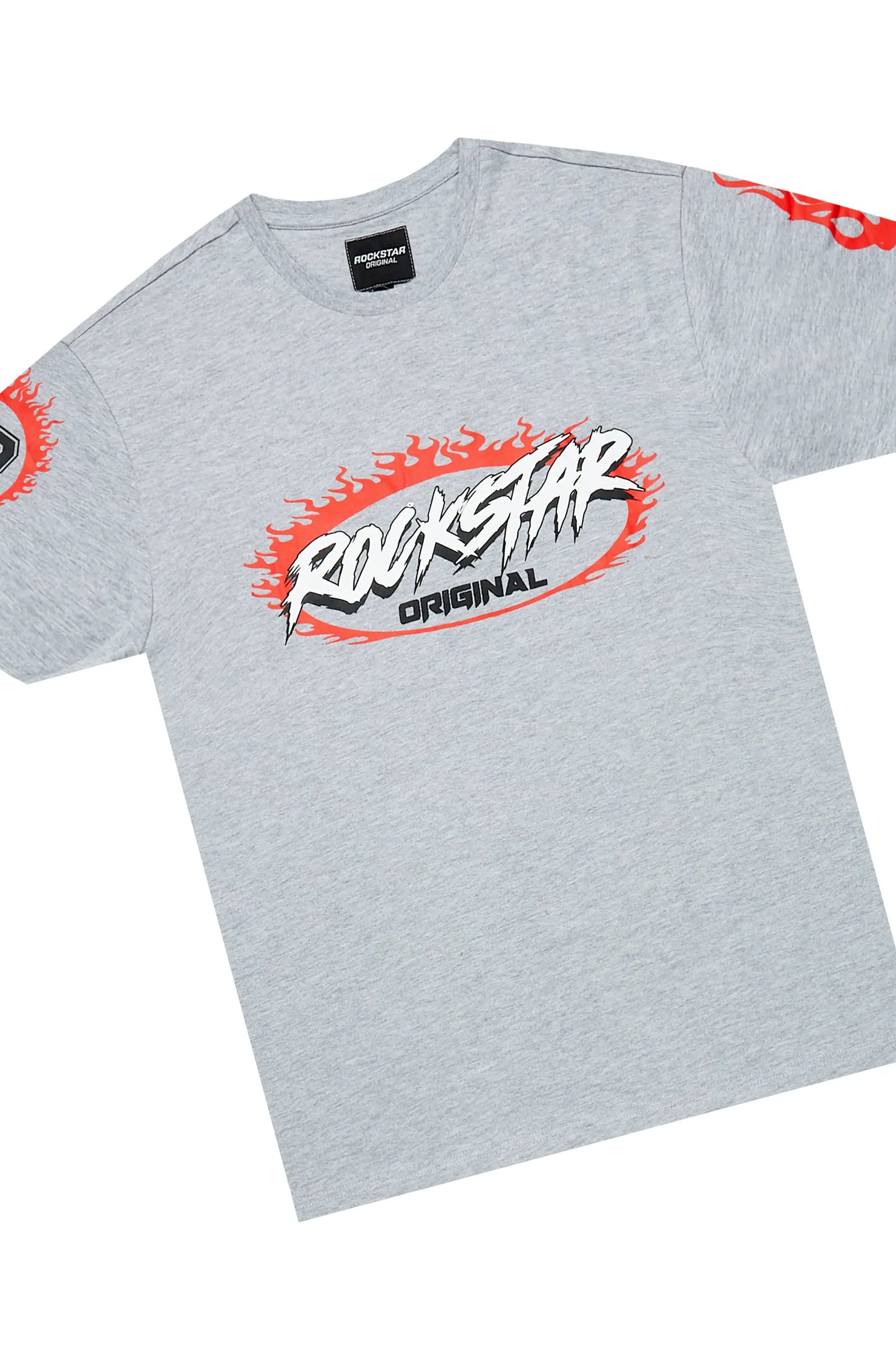 Draven Heather Grey T-Shirt/Short Set