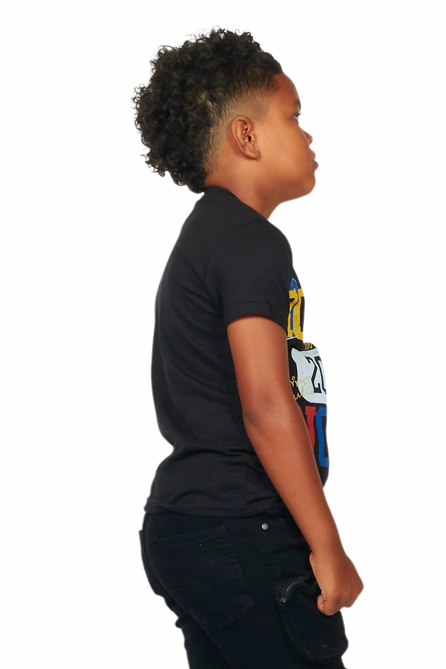 Boys Daria Black Graphic T-Shirt