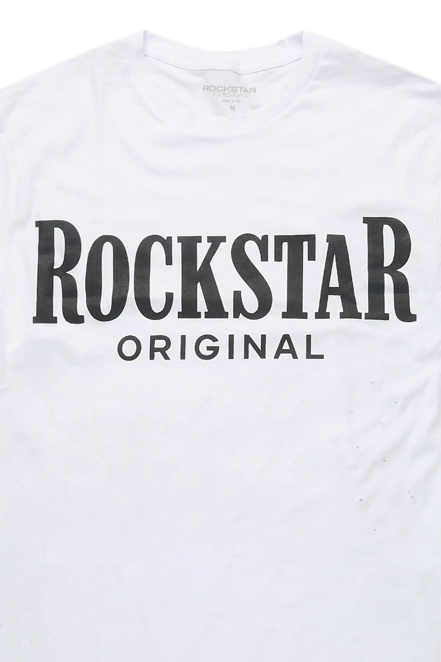 Rio White Oversized Graphic T-Shirt